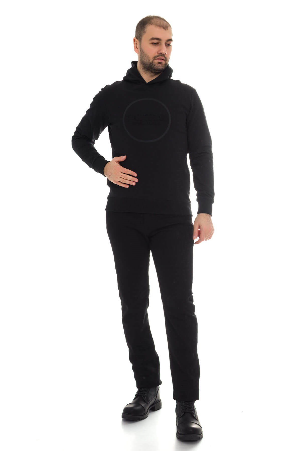 SV-1001 2 İplik Pamuklu Kapşonlu Sweat