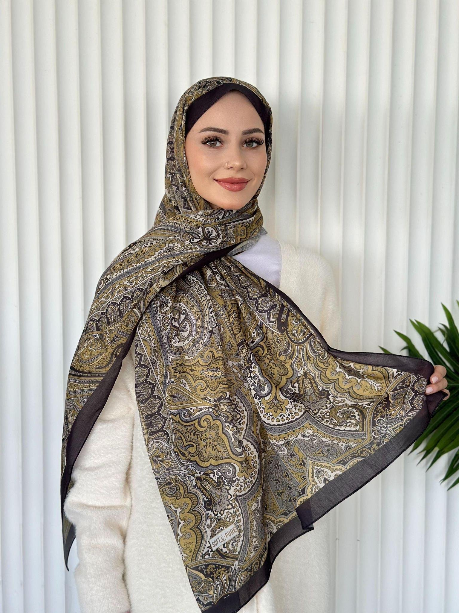 ETHNIC VUAL ANGELO DESEN - HAKİ
