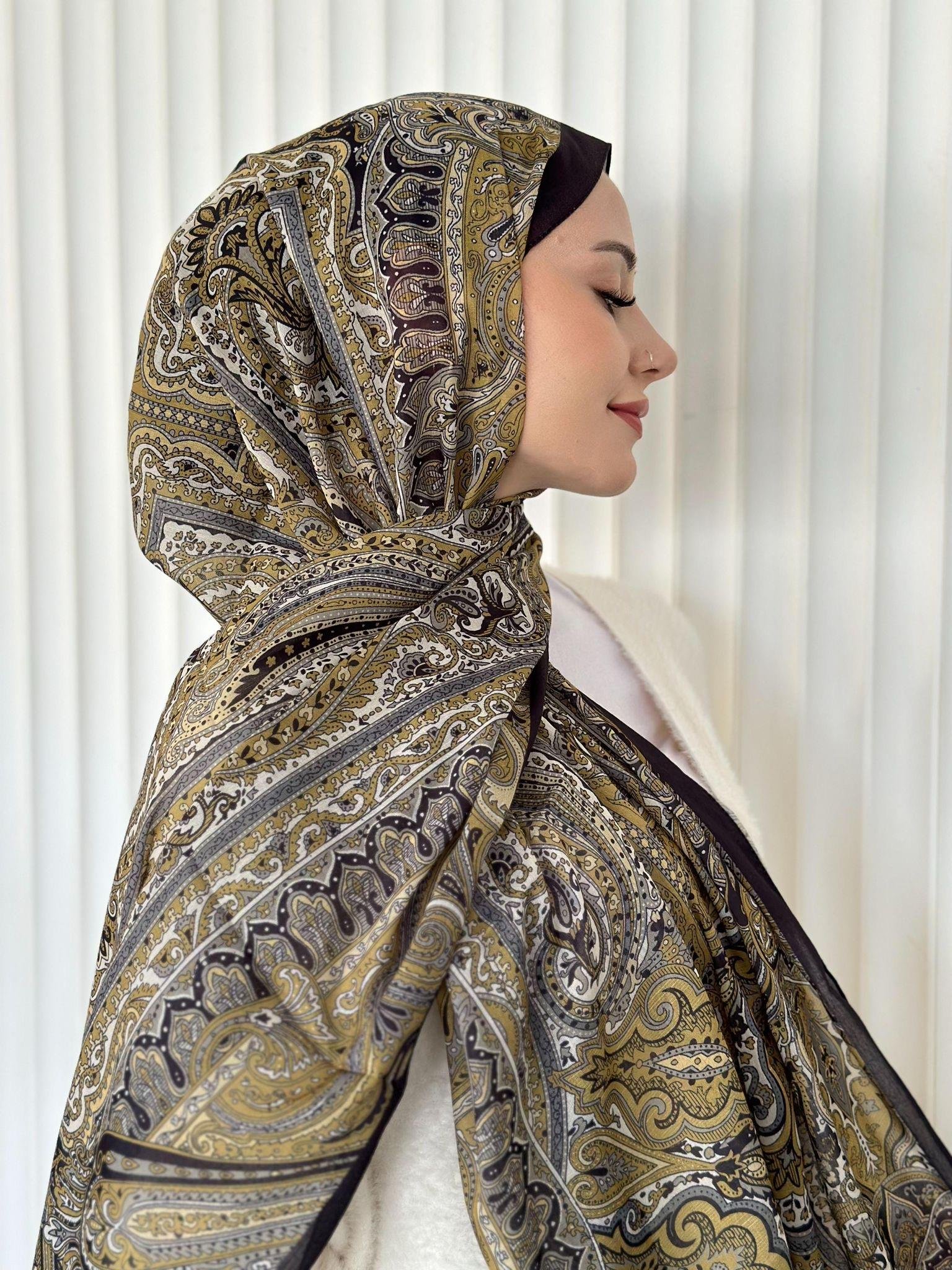 ETHNIC VUAL ANGELO DESEN - HAKİ