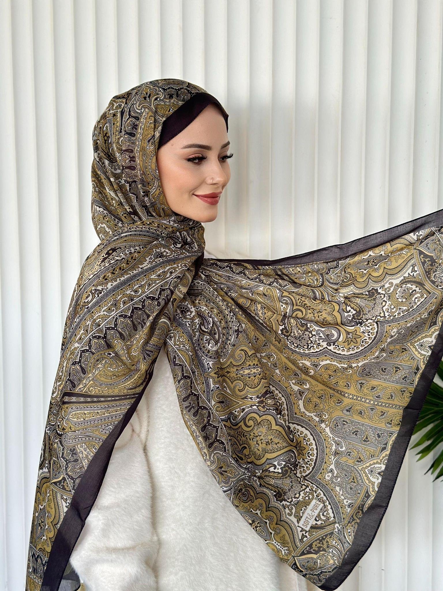 ETHNIC VUAL ANGELO DESEN - HAKİ