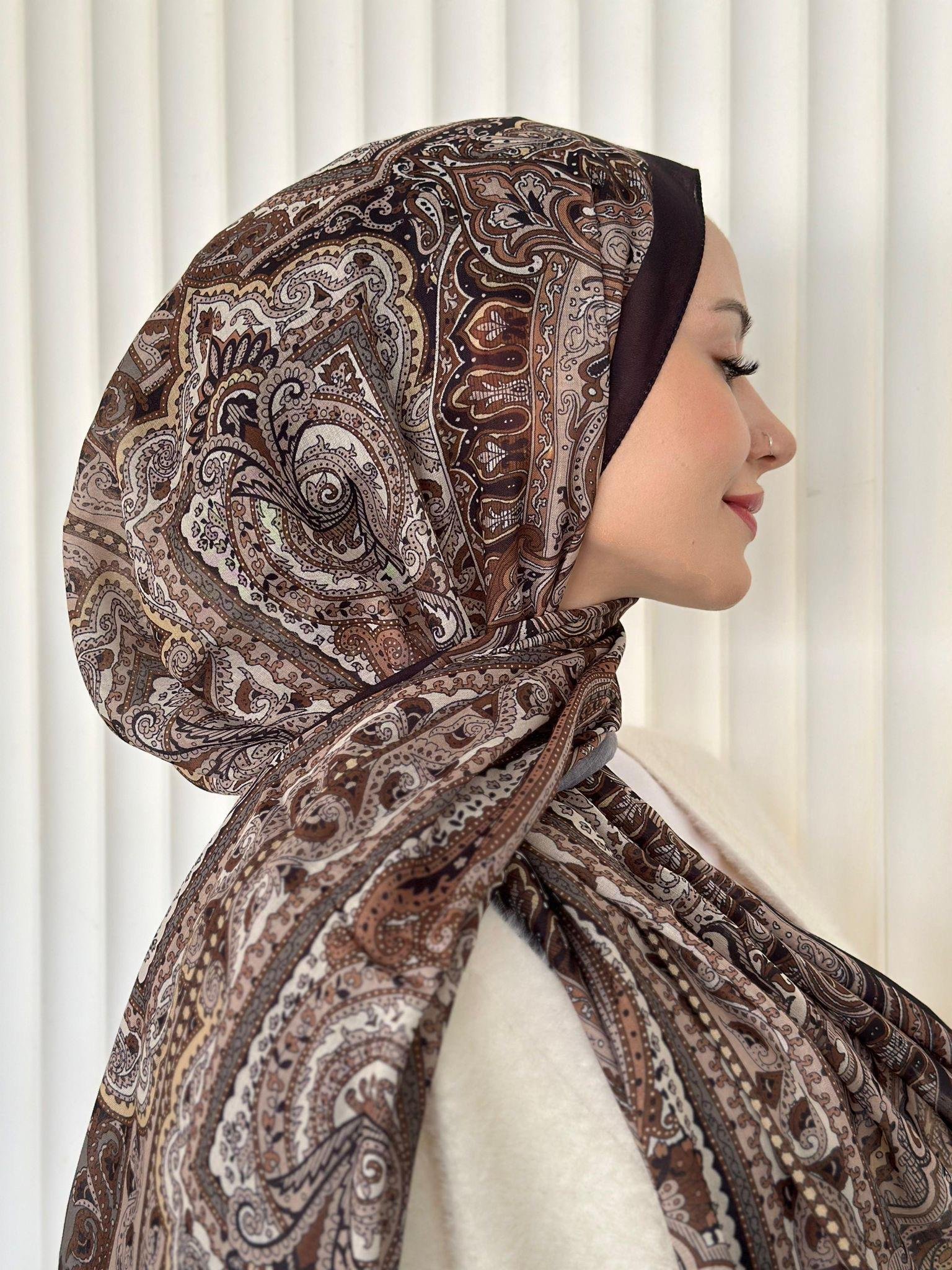 ETHNIC VUAL ANGELO DESEN - KAHVE