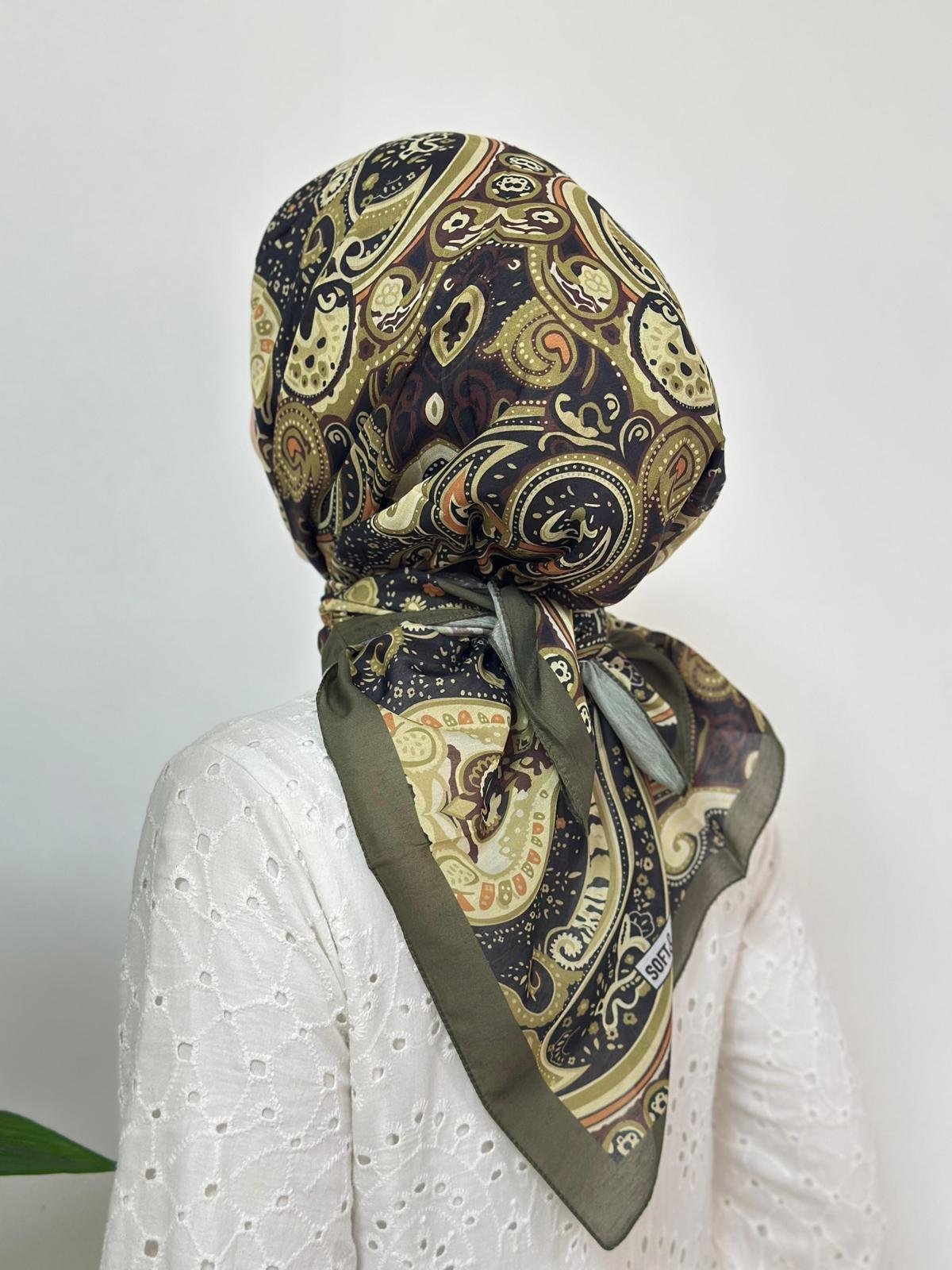 MEDUSE DESEN EŞARP - HAKİ