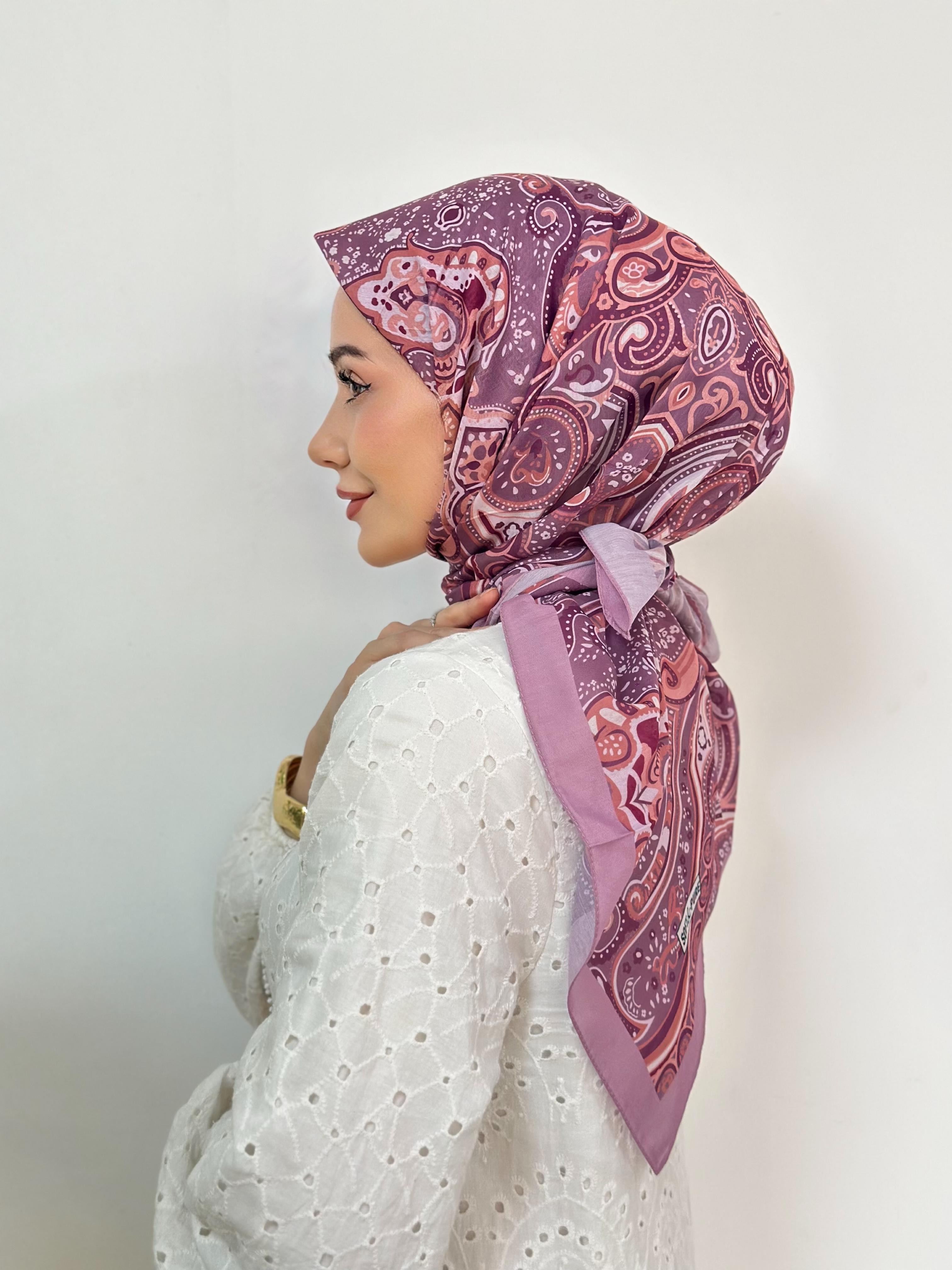 MEDUSE DESEN EŞARP - PEMBE