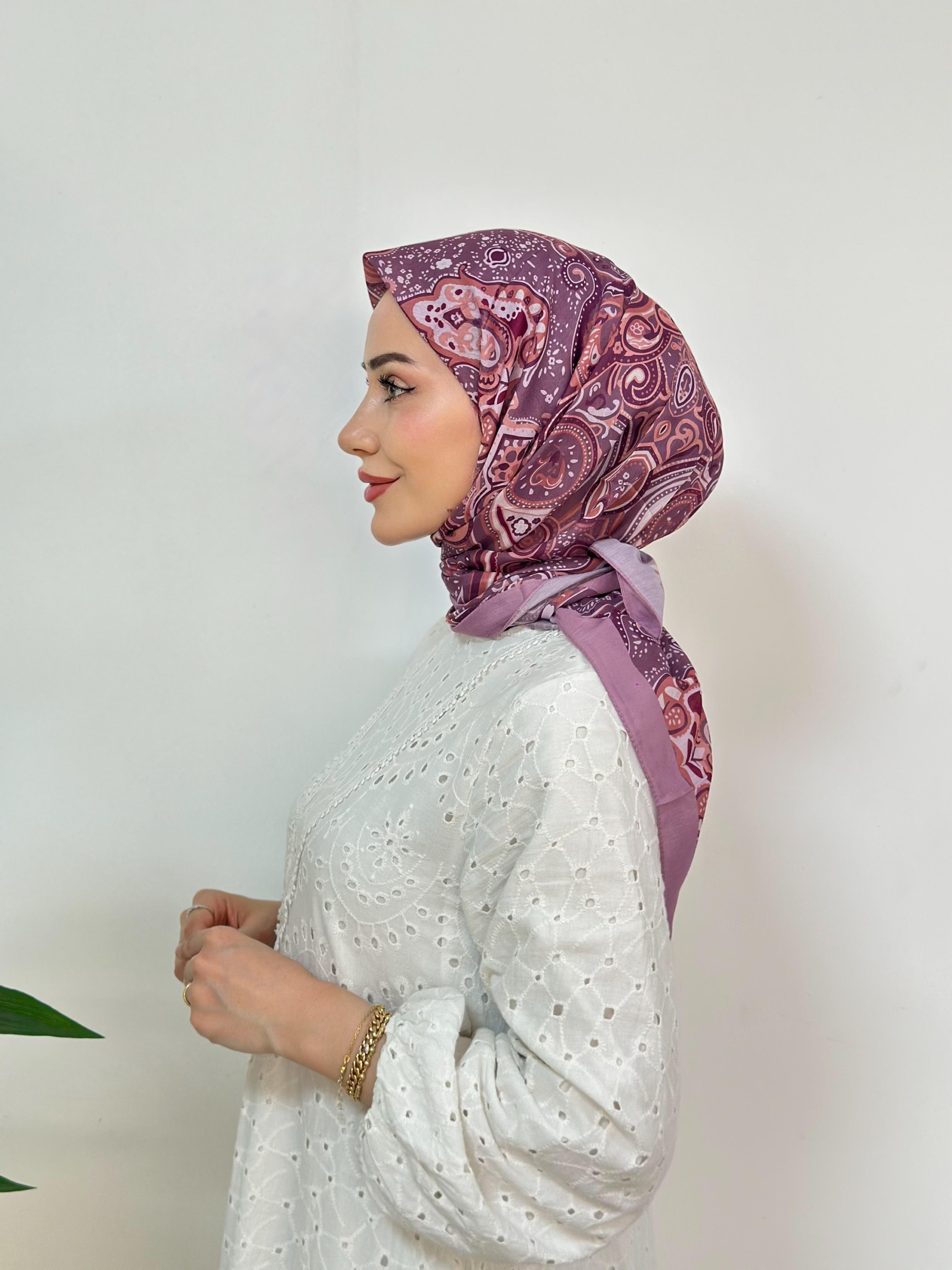 MEDUSE DESEN EŞARP - PEMBE