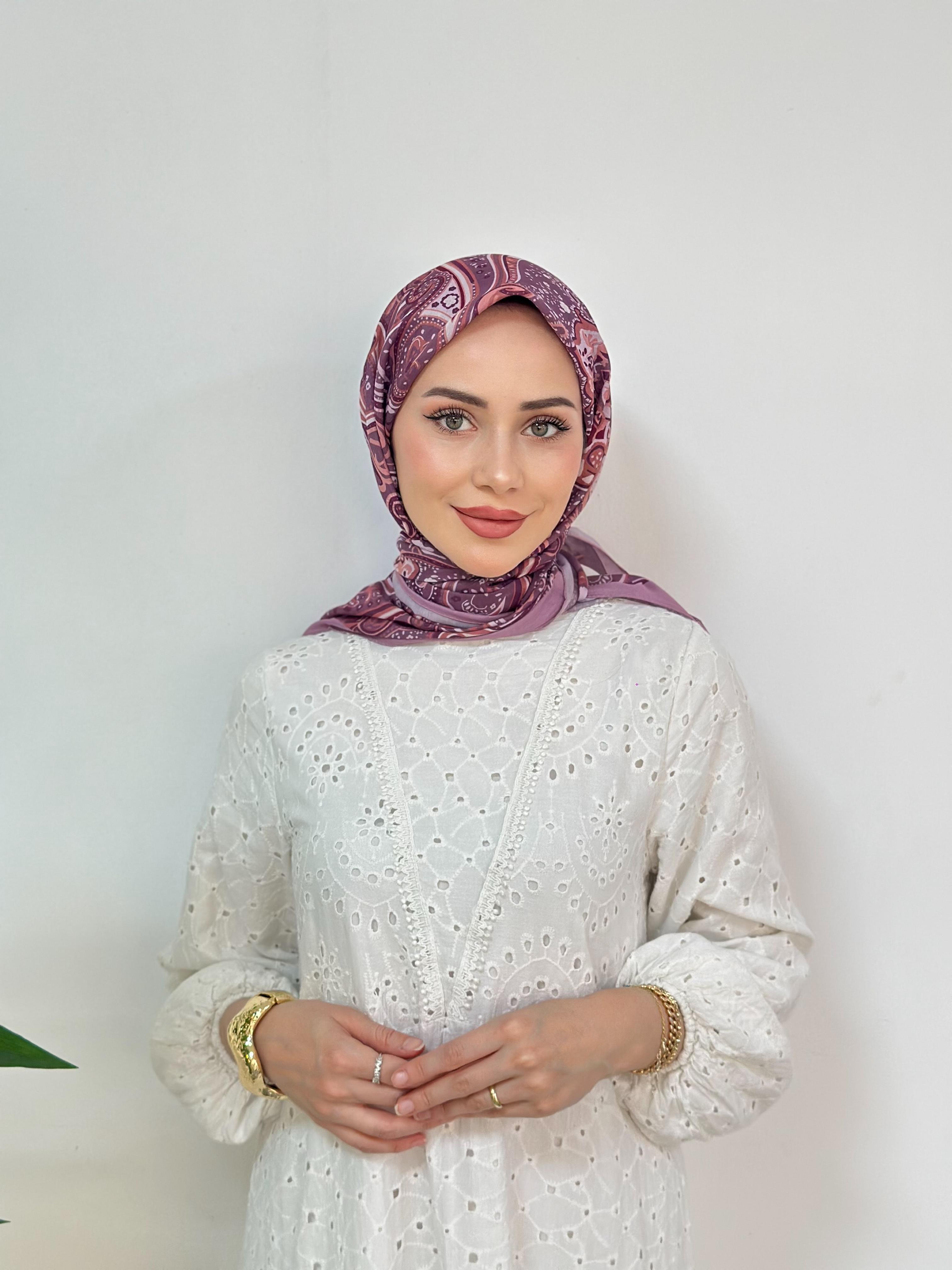MEDUSE DESEN EŞARP - PEMBE