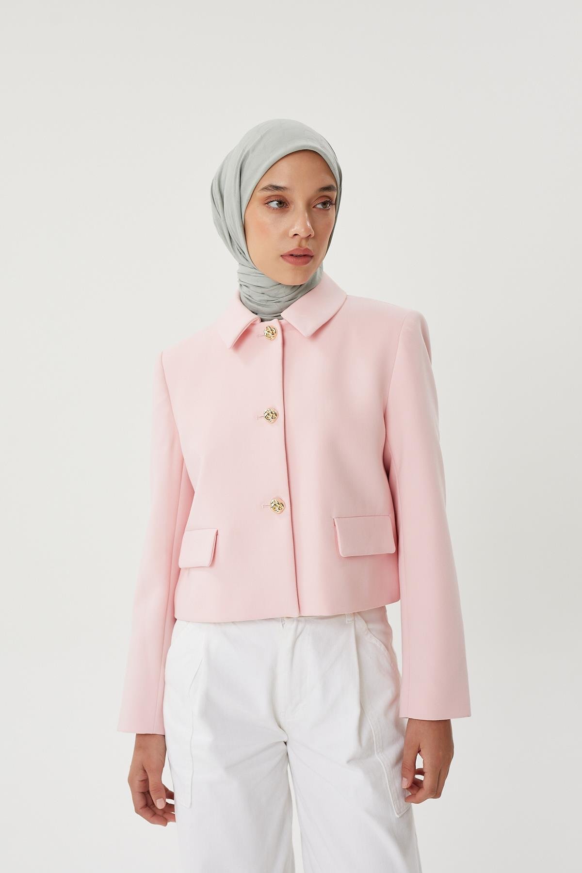 Mint Yeşili - Bambu Jakar Eşarp