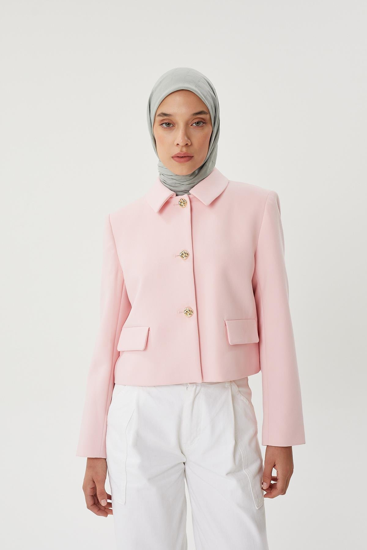 Mint Yeşili - Bambu Jakar Eşarp