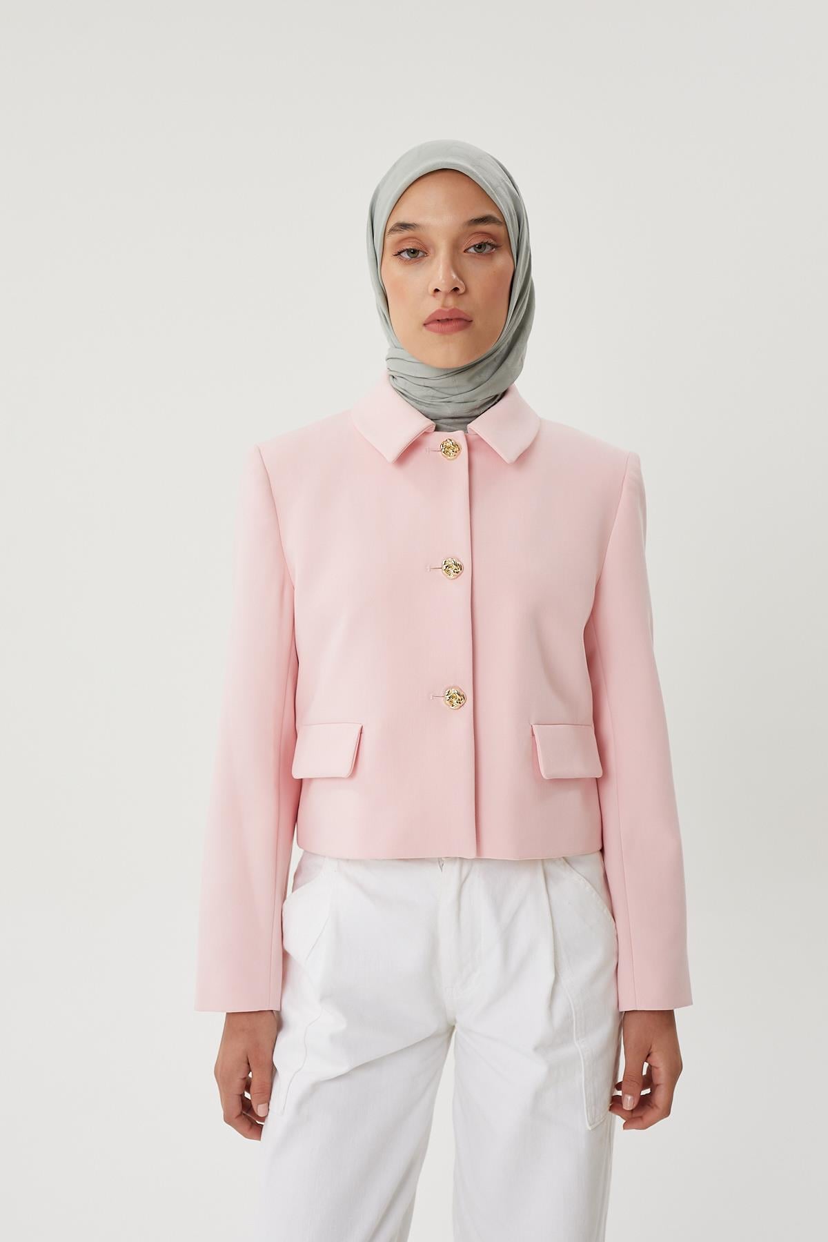 Mint Yeşili - Bambu Jakar Eşarp