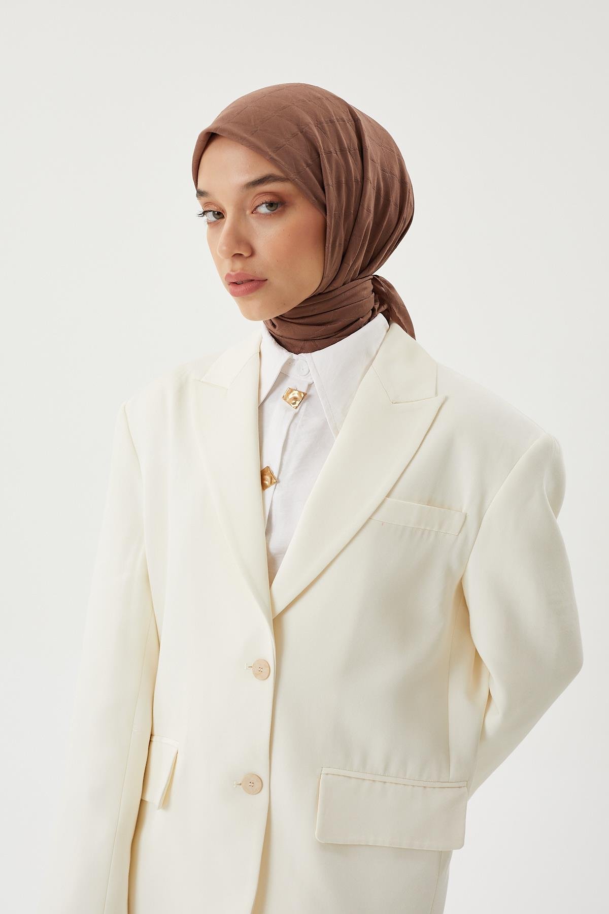 Mocha - Bambu Jakar Eşarp