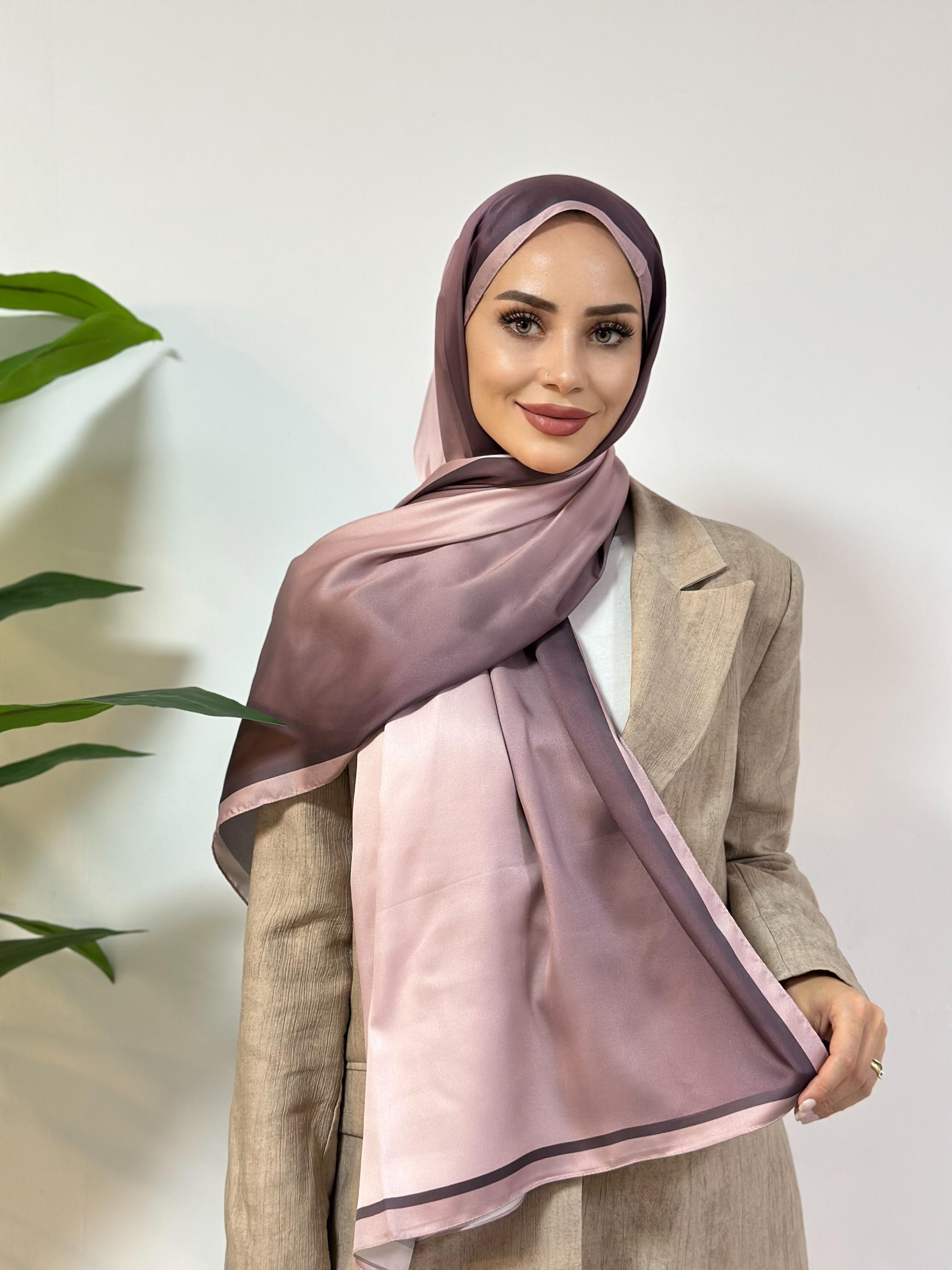 Modal Degrade Desen - Pudra Pembe