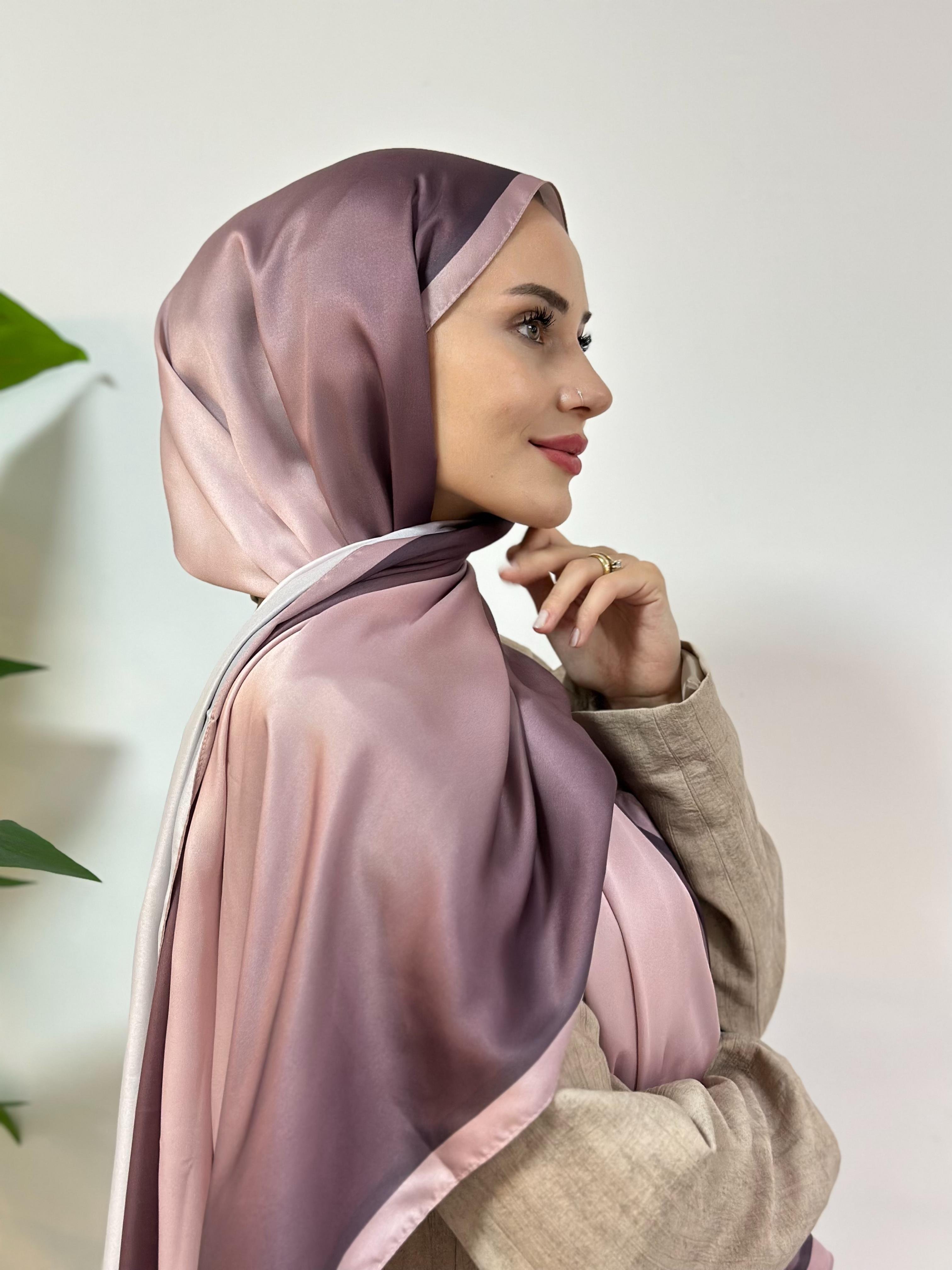Modal Degrade Desen - Pudra Pembe