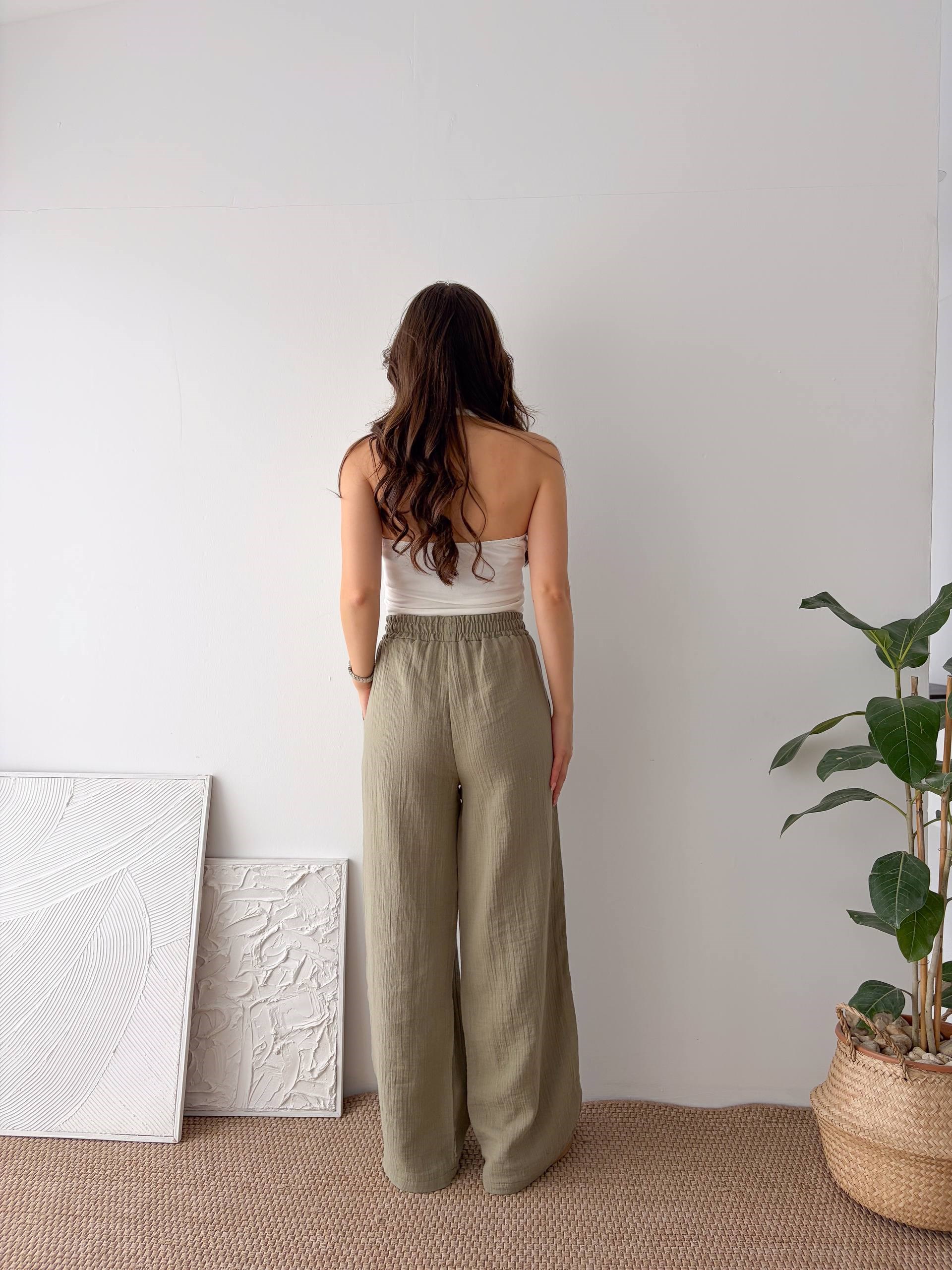 HAKİ MÜSLİM PANTALON