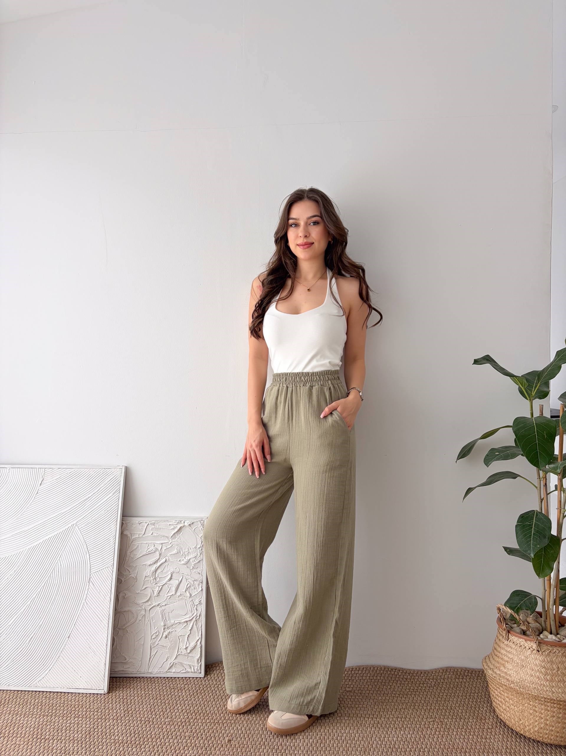 HAKİ MÜSLİM PANTALON
