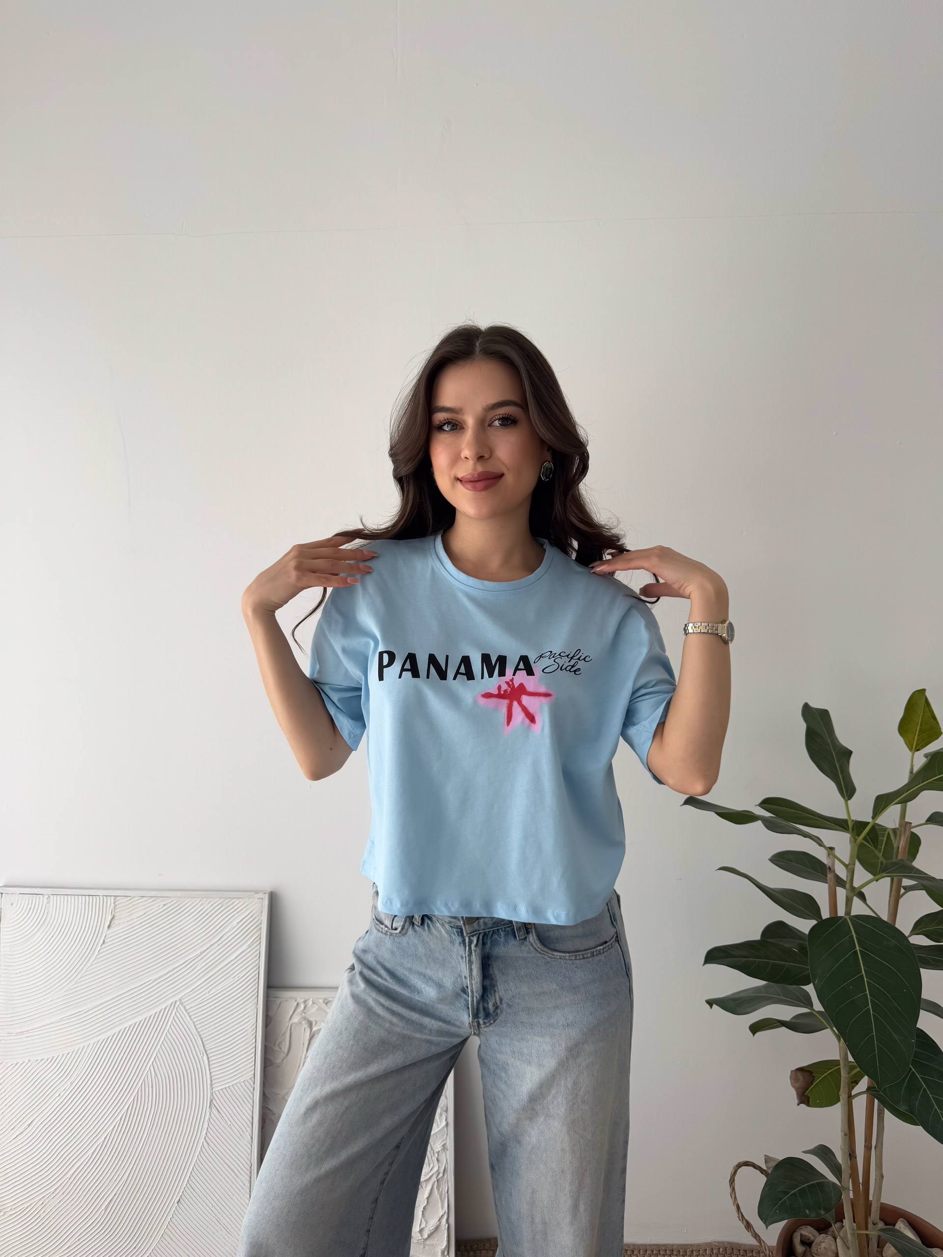 PANAMA MAVİ TŞİRT