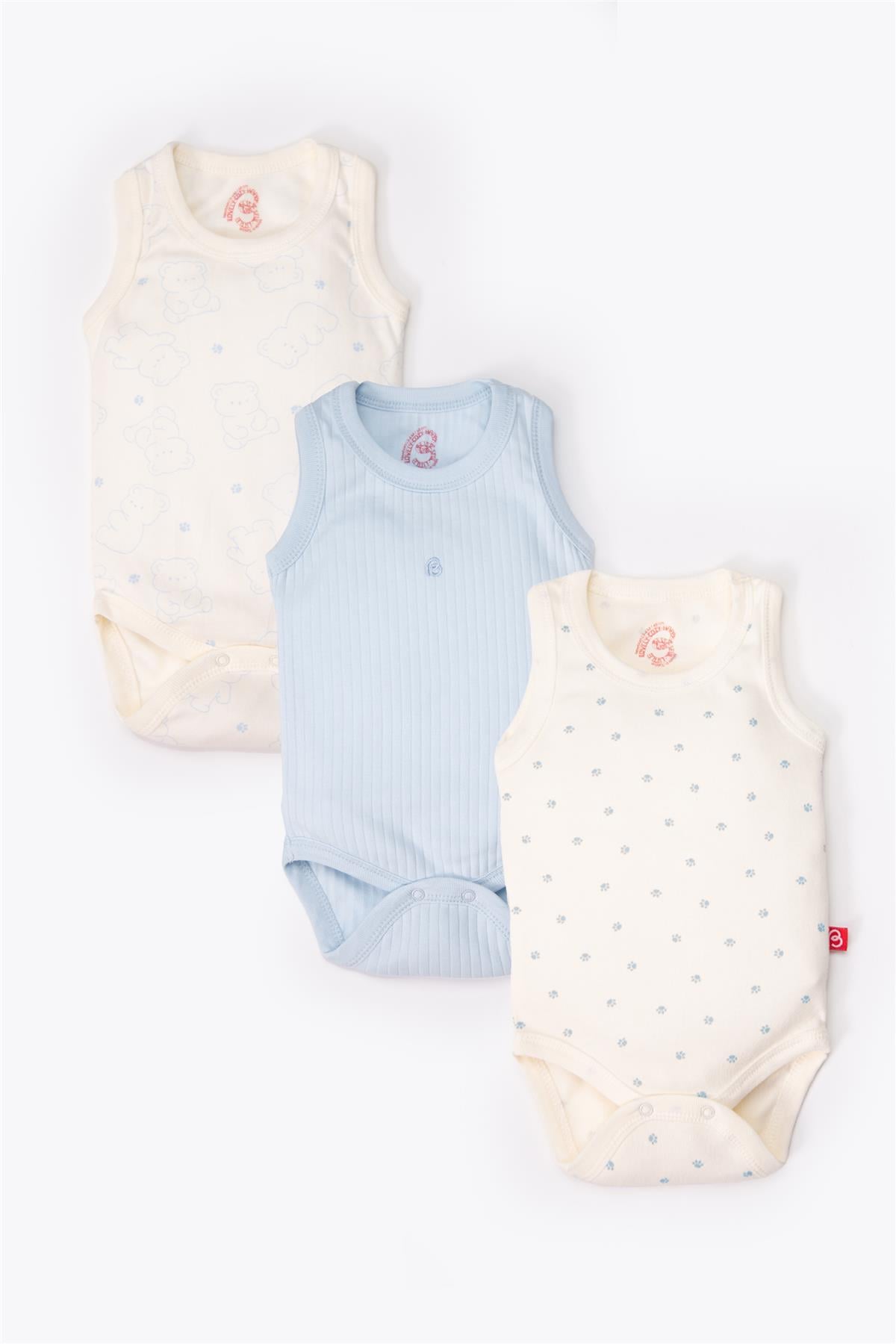 ATLET BODY 3LÜ (CUTE BEAR) MAVİ