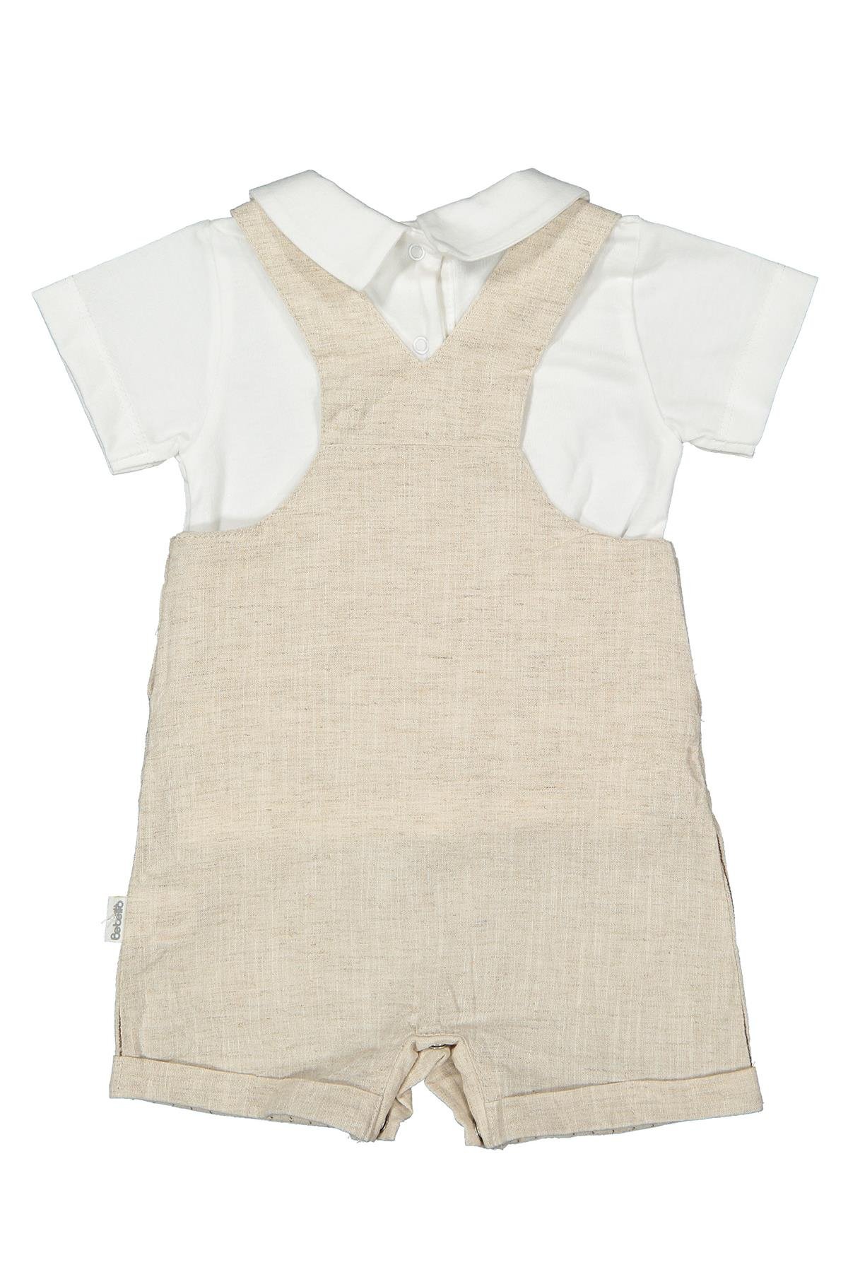 DOKUMA SALOPET 2Lİ TAKIM (COOL AND STYLISH) BEJ