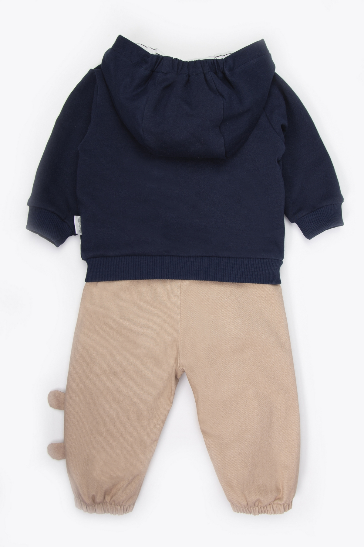 İKİ İP KAPŞONLU HIRKA 3LÜ TAKIM (LITTLE CUBS) KAHVERENGİ