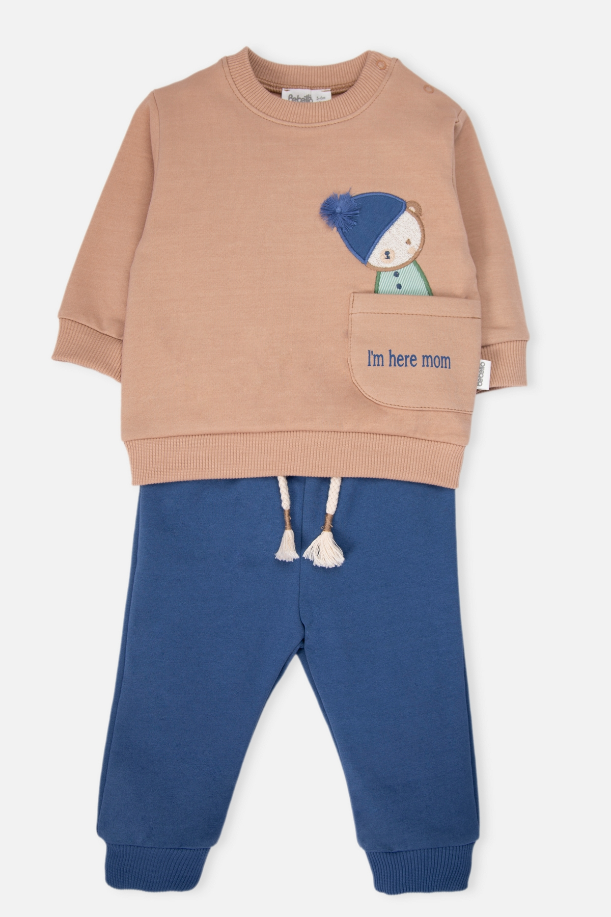 İKİ İP PANTOLON 2Lİ TAKIM (STAR OF WINTER) KAHVERENGİ