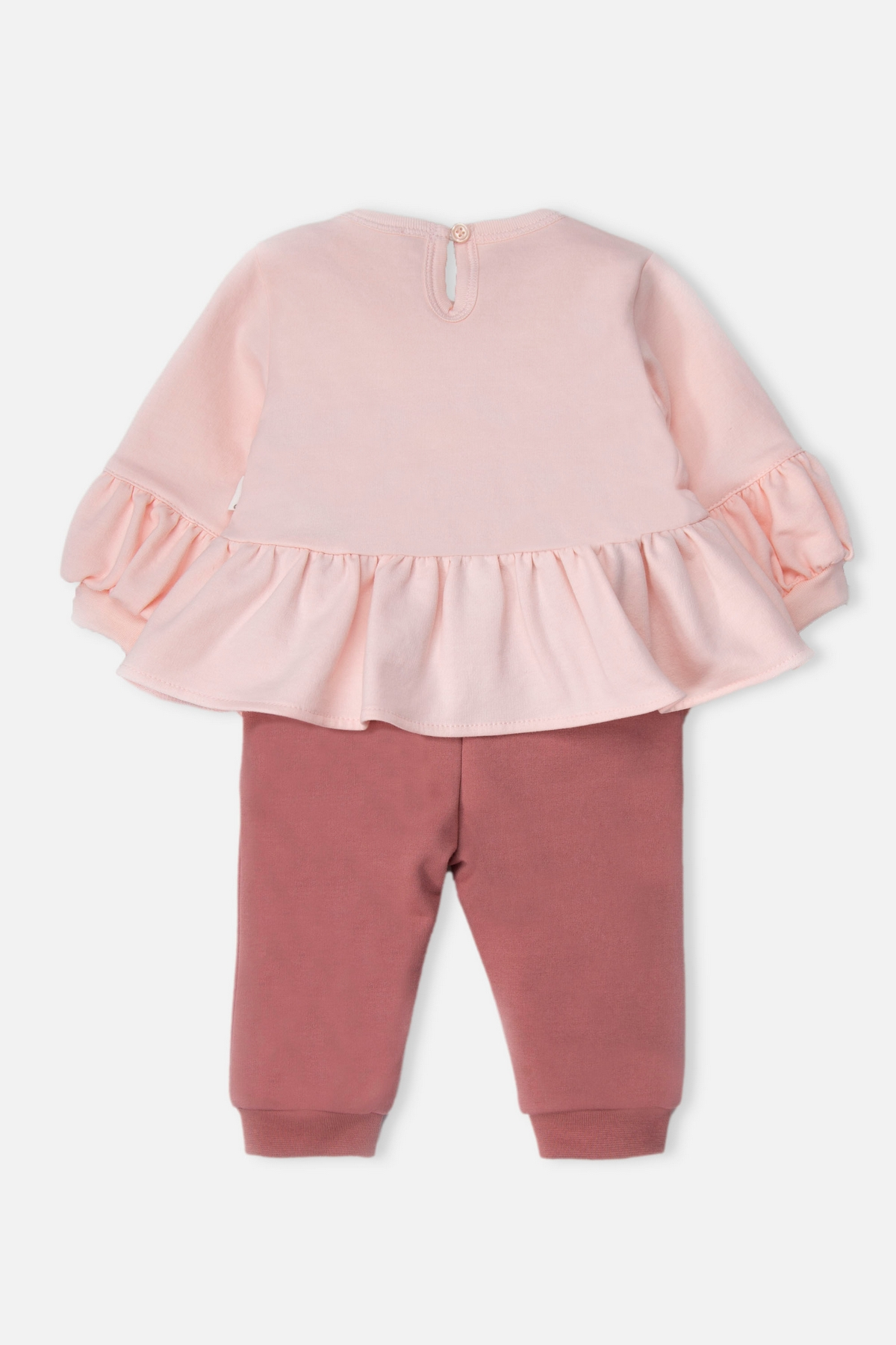 İKİ İP PANTOLON 2Lİ TAKIM (THE CLOUDS) PEMBE