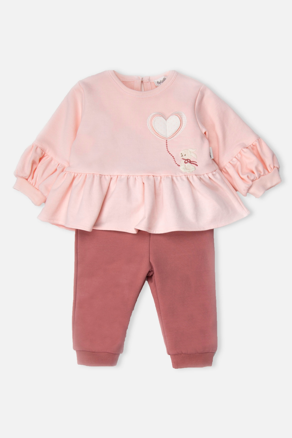 İKİ İP PANTOLON 2Lİ TAKIM (THE CLOUDS) PEMBE