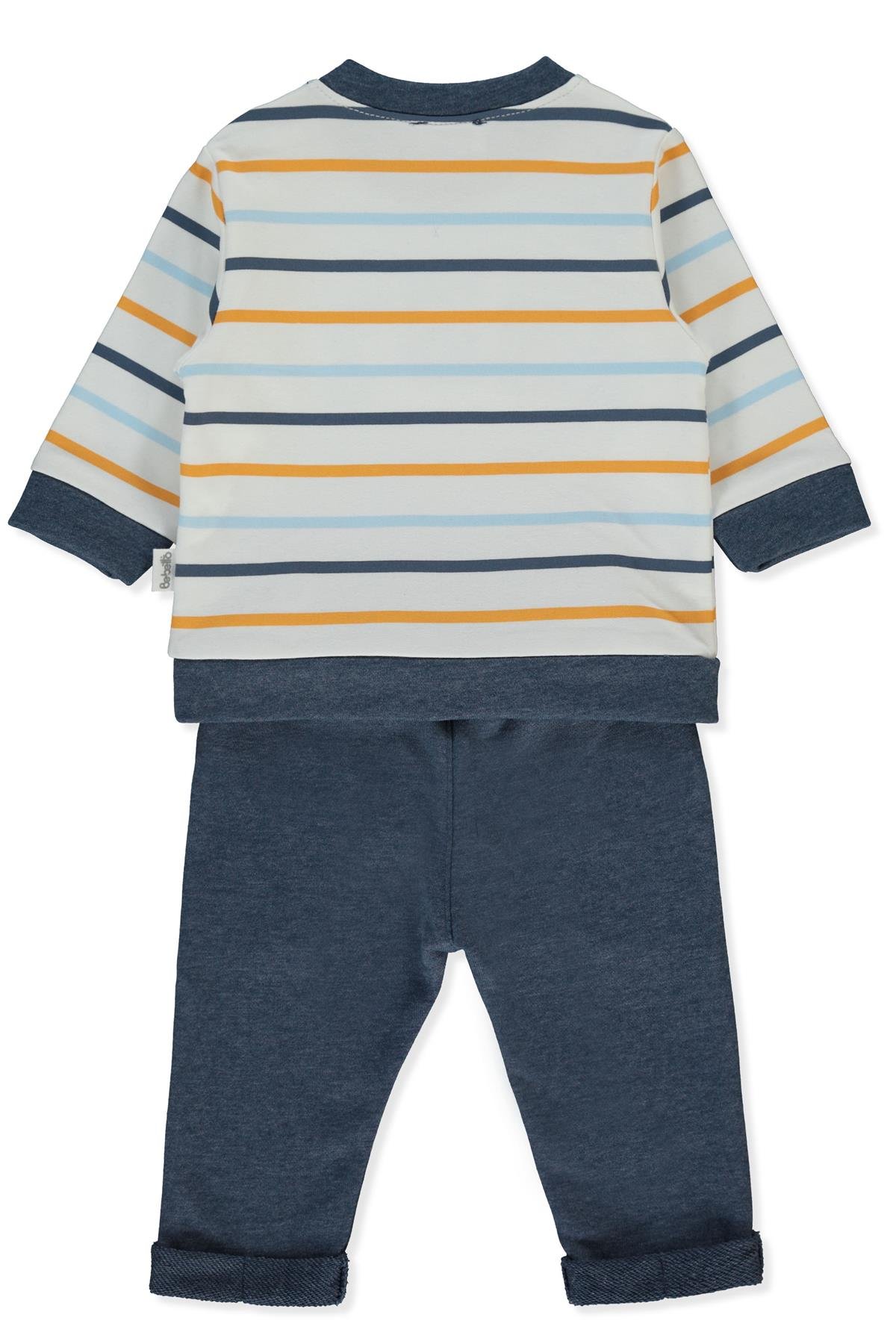 İKİ İP SWEAT 2Lİ TAKIM (BEBETTO BOY TEAM) LACİVERT