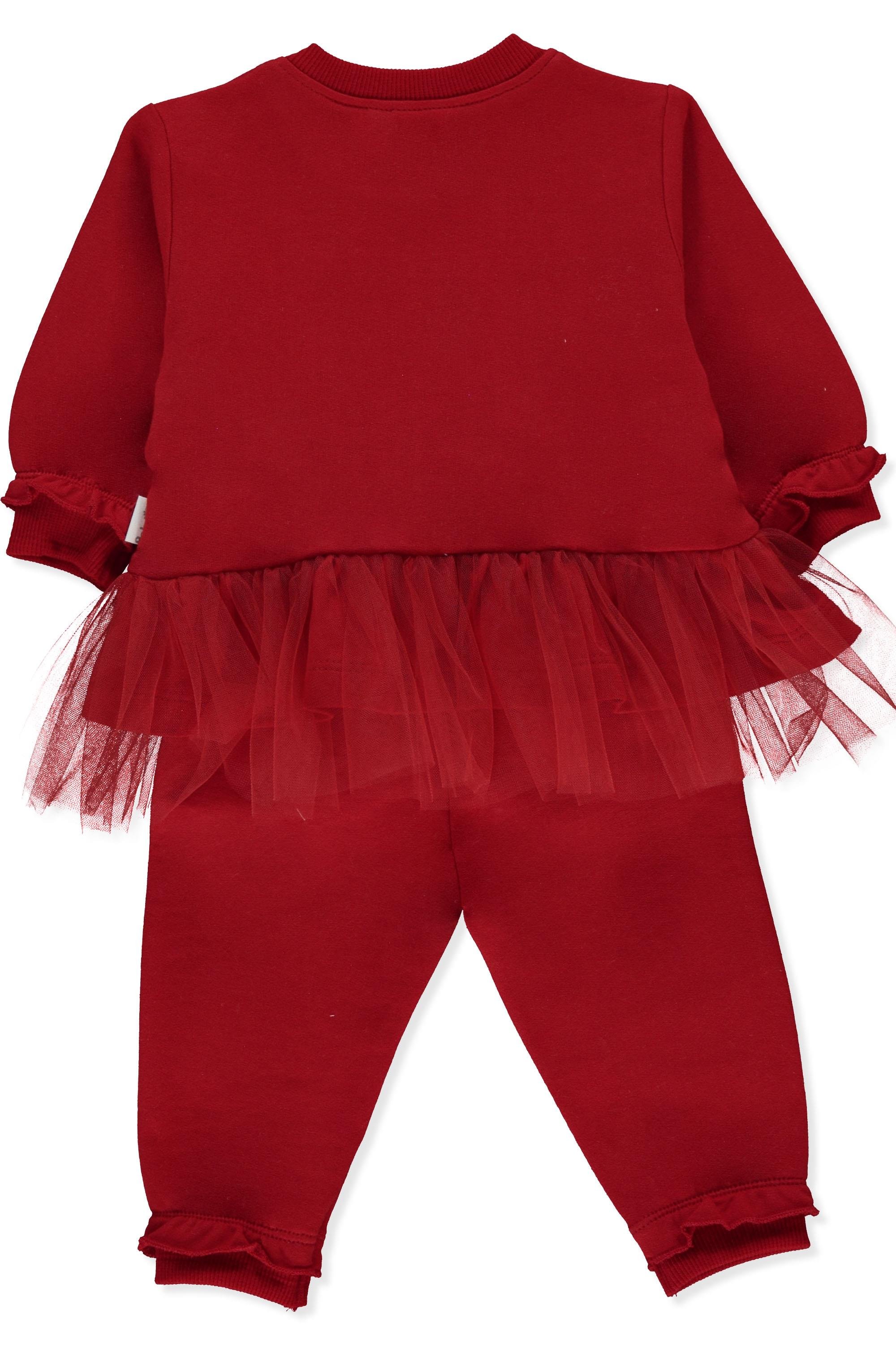 İKİ İP SWEAT 2Lİ TAKIM (HAPPY NEW YEAR/25) KIRMIZI