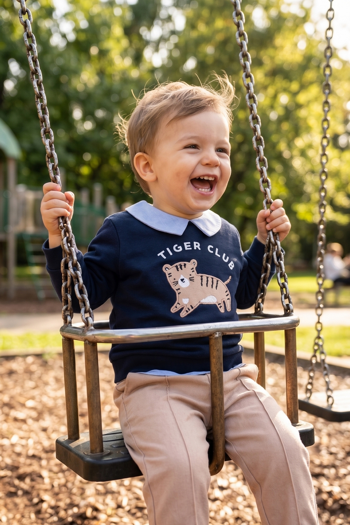 İKİ İP SWEAT 2Lİ TAKIM (LITTLE CUBS) KAHVERENGİ