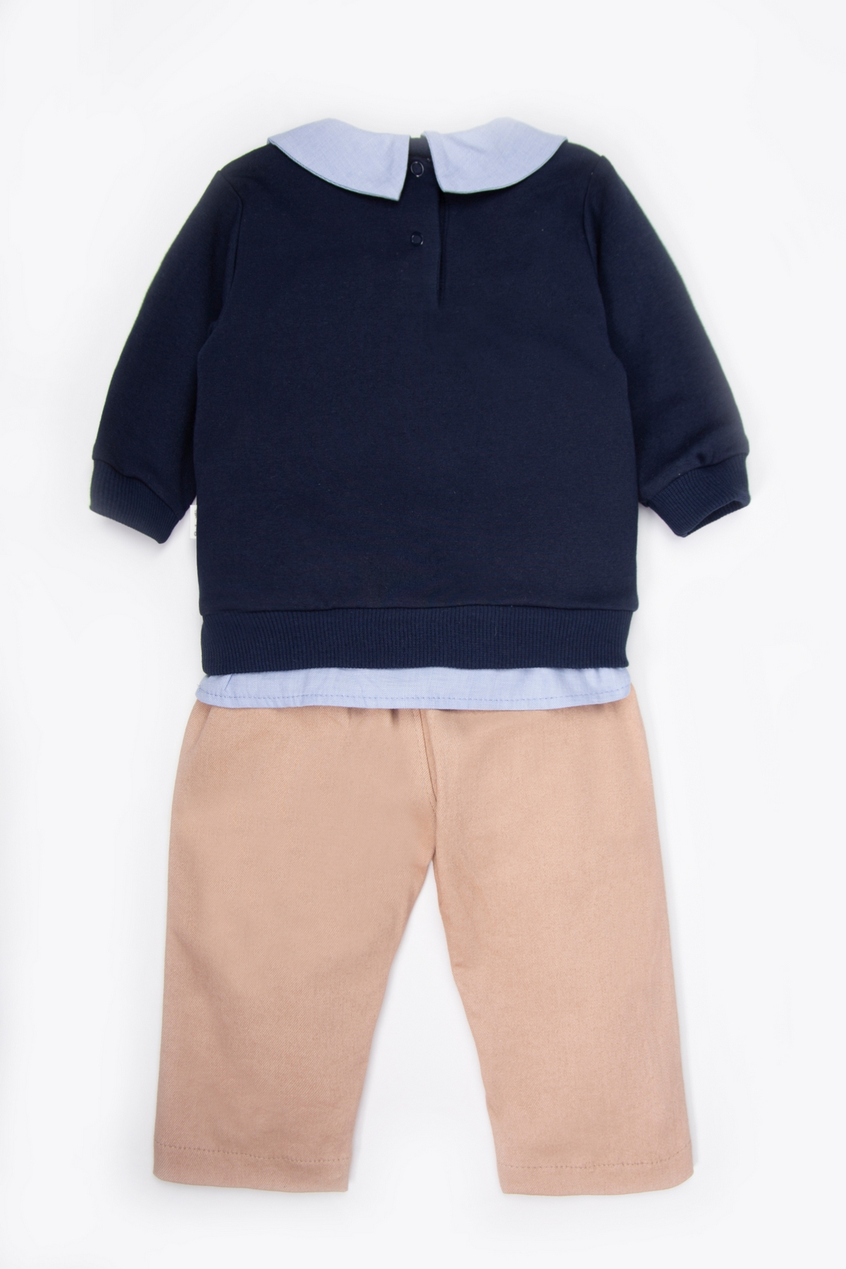 İKİ İP SWEAT 2Lİ TAKIM (LITTLE CUBS) KAHVERENGİ