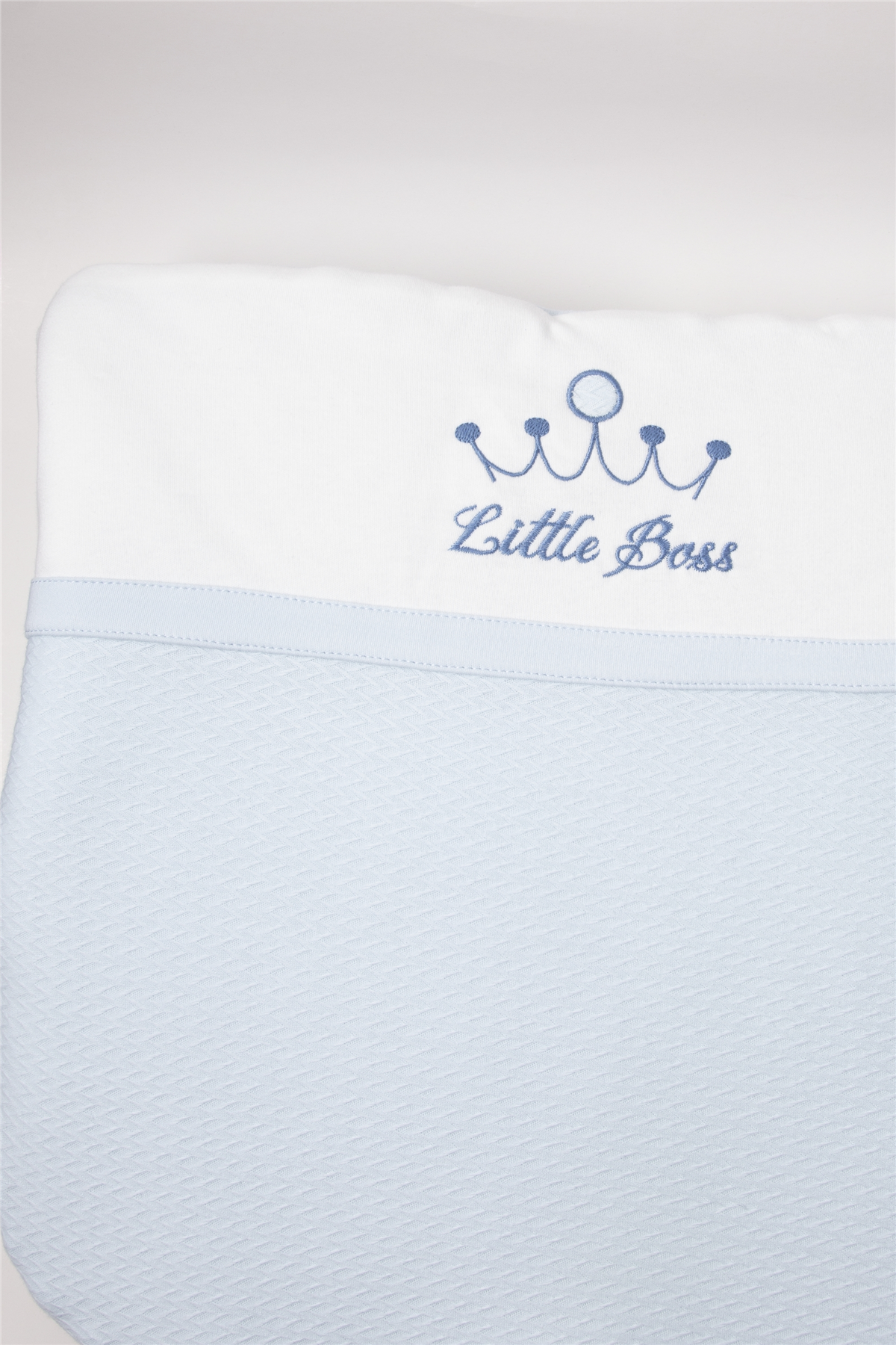 İNTERLOK ELYAFLI ALT AÇMA SET 3LÜ (LITTLE BOSS) MAVİ