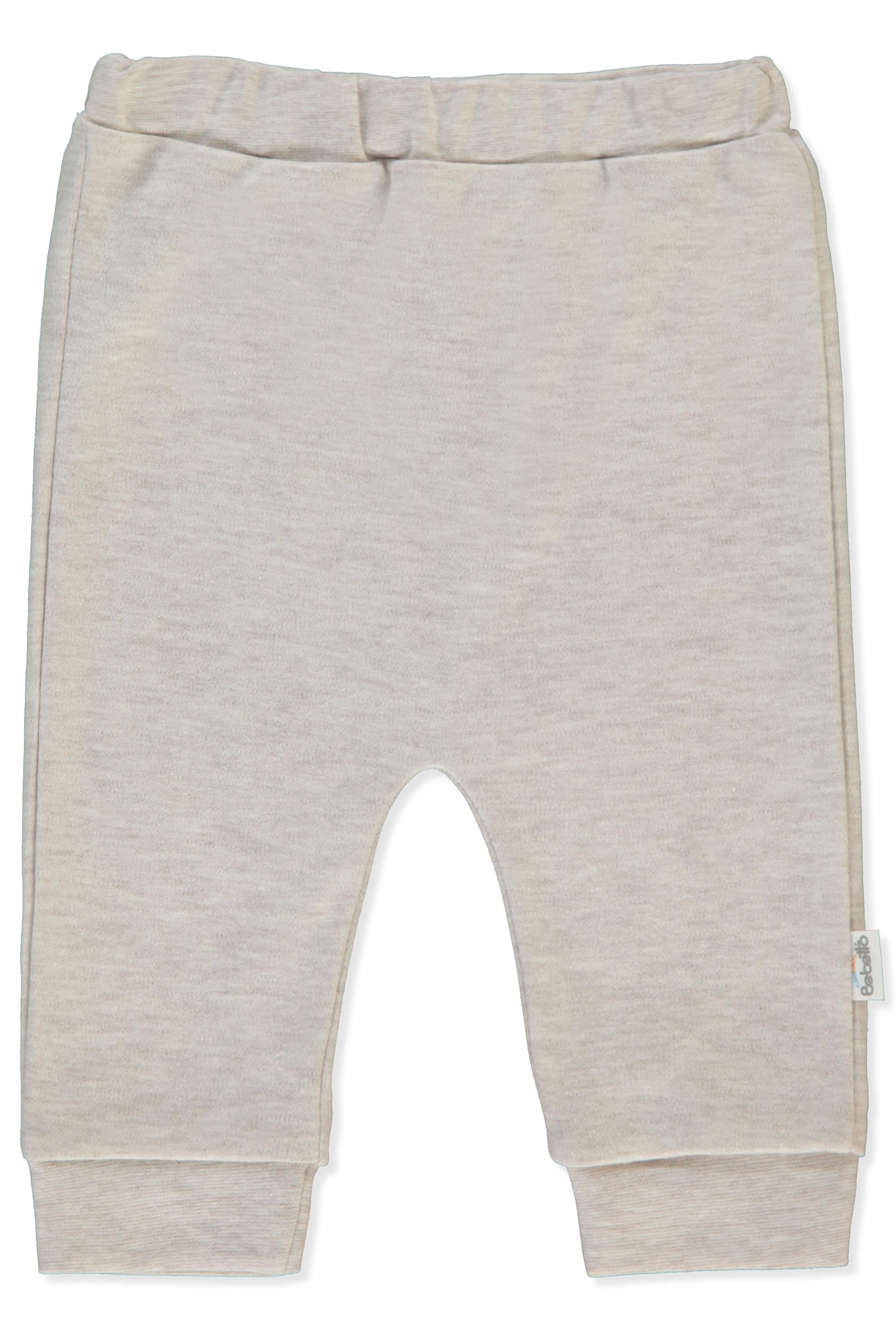 İNTERLOK PATİKSİZ PANTOLON (BE KIND) BEJ MELANJ