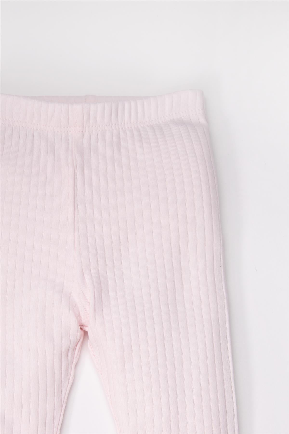 İNTERLOK TAYT 2Lİ (CUTE BUNNY)  PEMBE