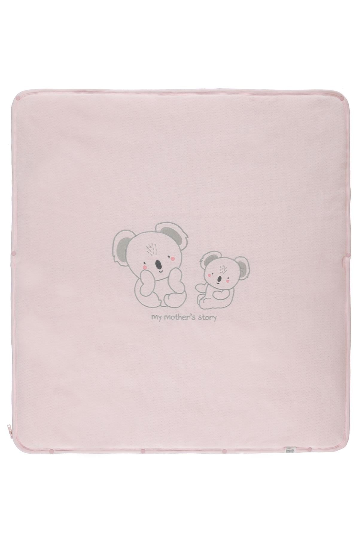 KADİFE ELYAFLI BATTANİYE (MY LITTLE ONE) PEMBE