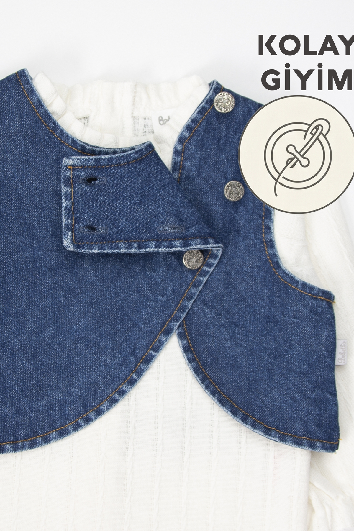 KOT YELEK 3LÜ TAKIM (FASHION LIFE) LACİVERT