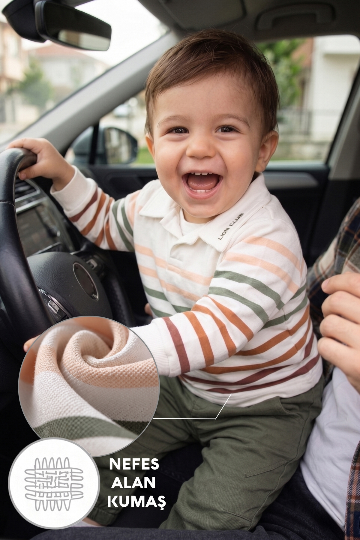 PİKE SWEAT 2Lİ TAKIM (LITTLE CUBS) HAKİ