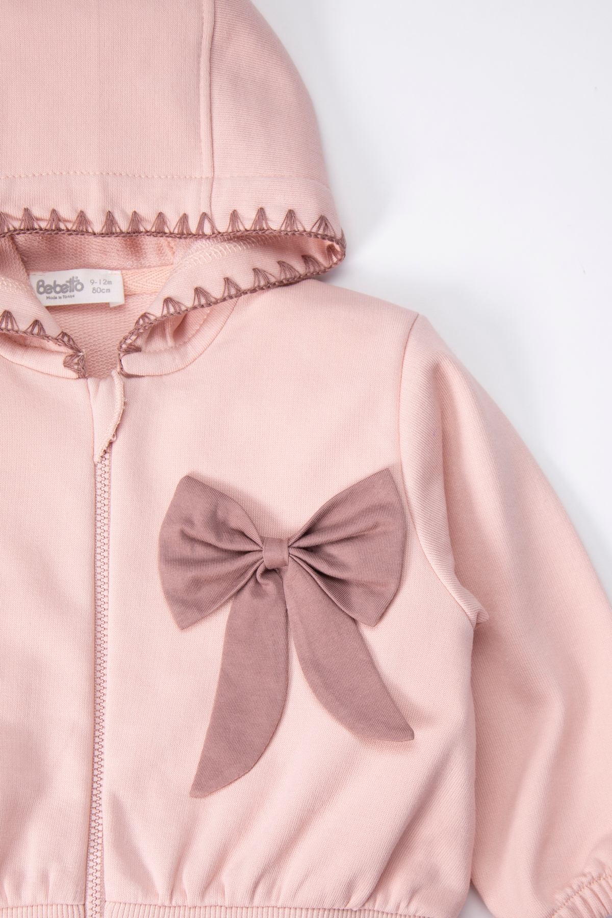 ÜÇ İP PANTOLON 2Lİ TAKIM (BELLA BOW) PEMBE