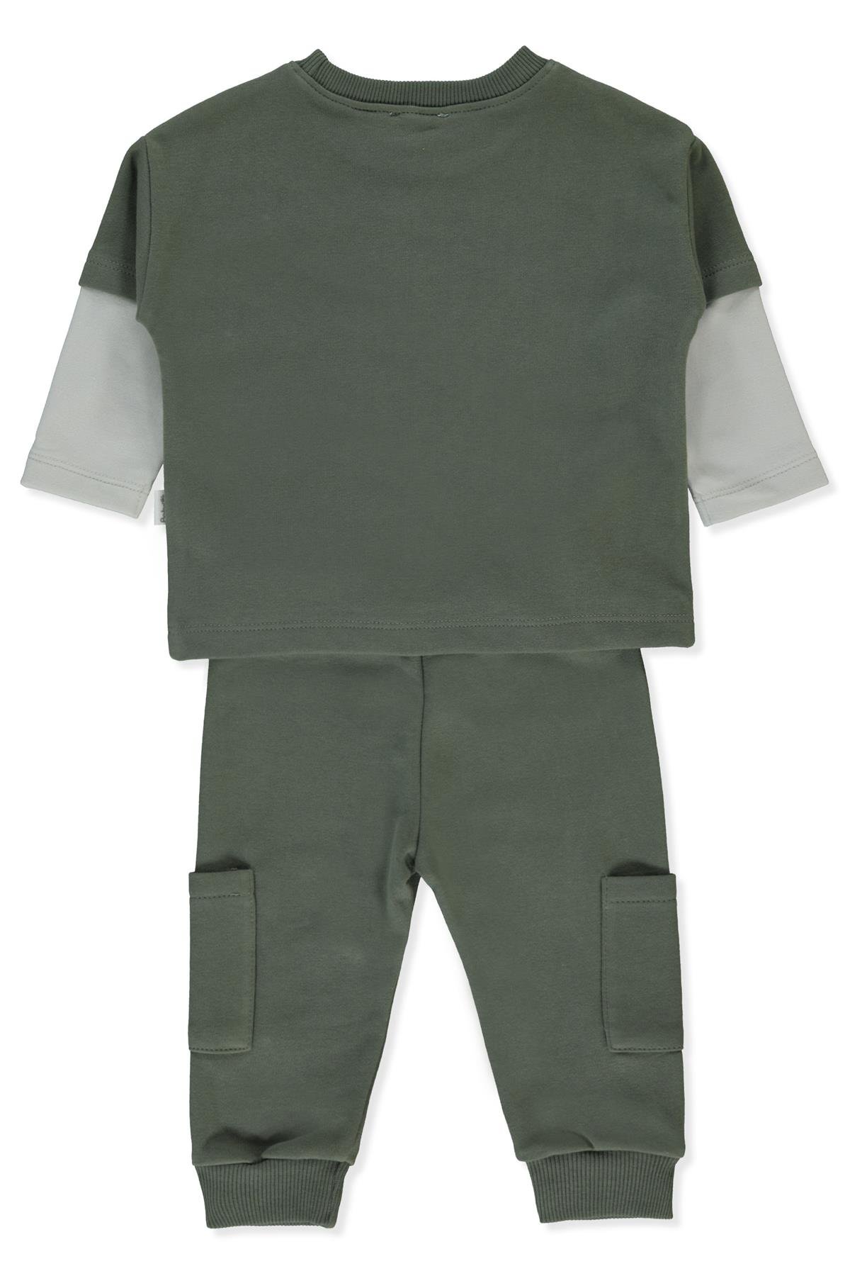 ÜÇ İP PANTOLON 2Lİ TAKIM (GOOD THINGS) HAKİ