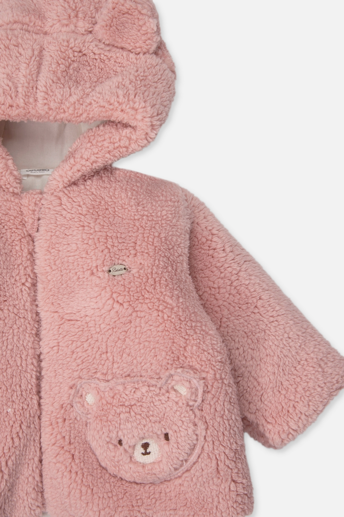 VELSOFT ELYAFLI MONT (TEDDY/26) PEMBE