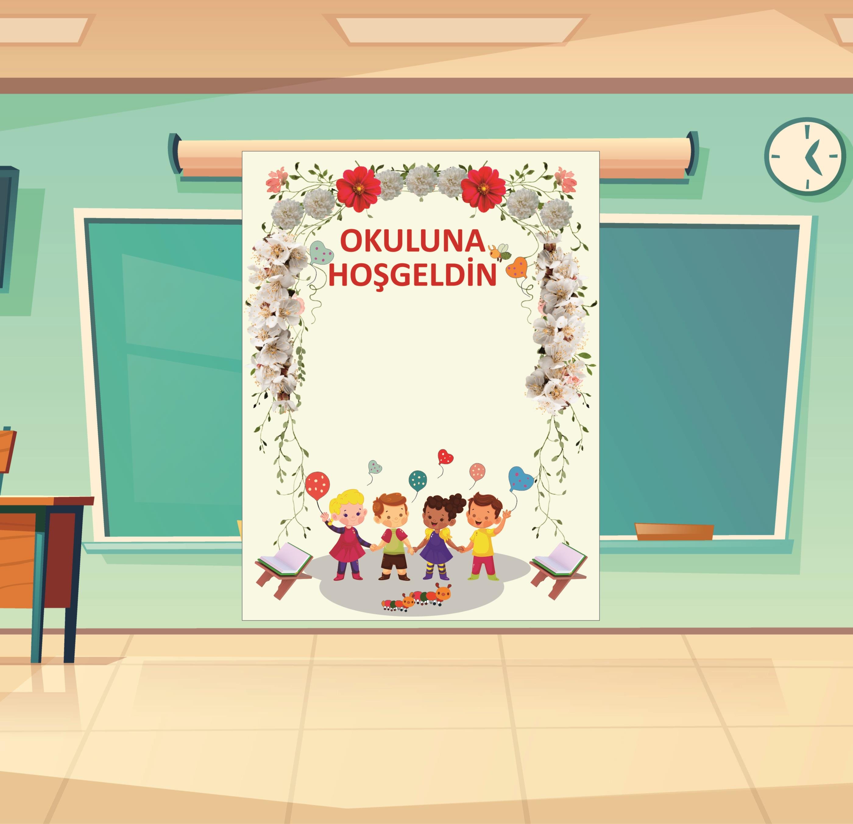 123456Okuluna Hoşgeldin arka fon Arka FonOkularenkkat