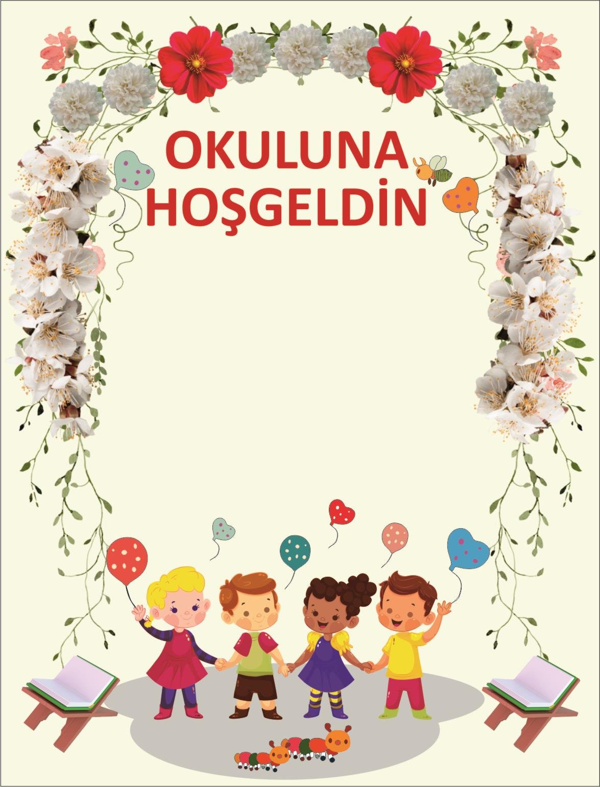 123456Okuluna Hoşgeldin arka fon Arka FonOkularenkkat