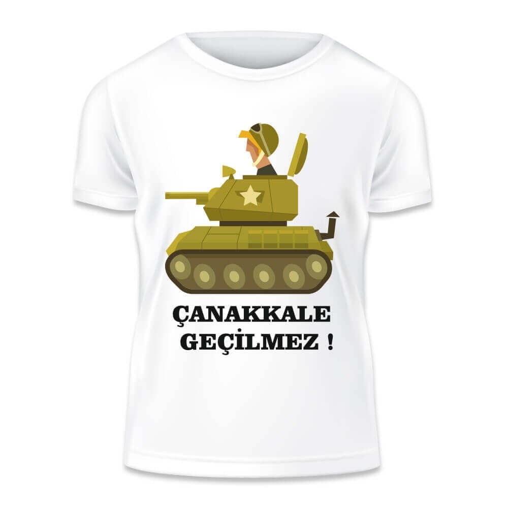 18 Mart Çanakkale Baskılı Tişörtü