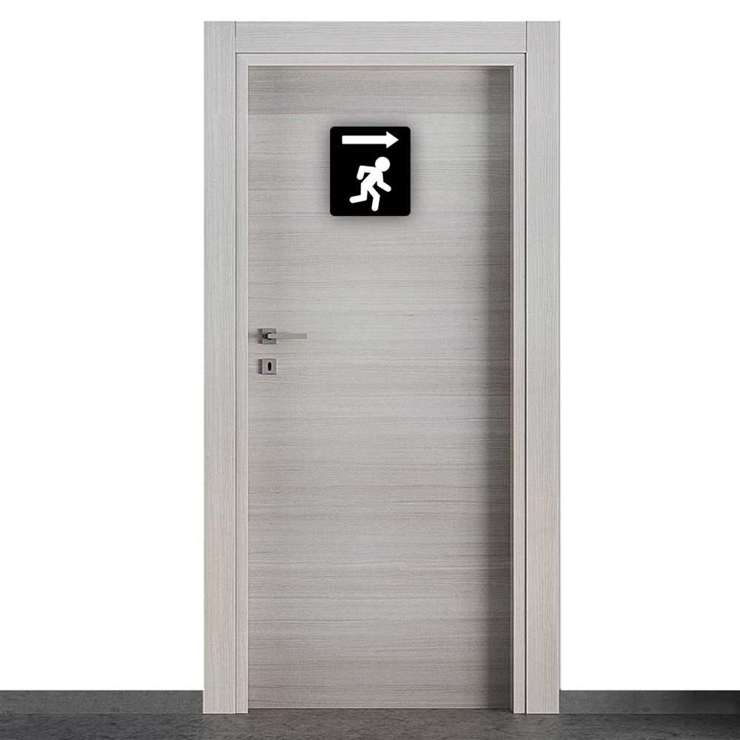 Acil Çıkış Pleksi Kapı isimliği