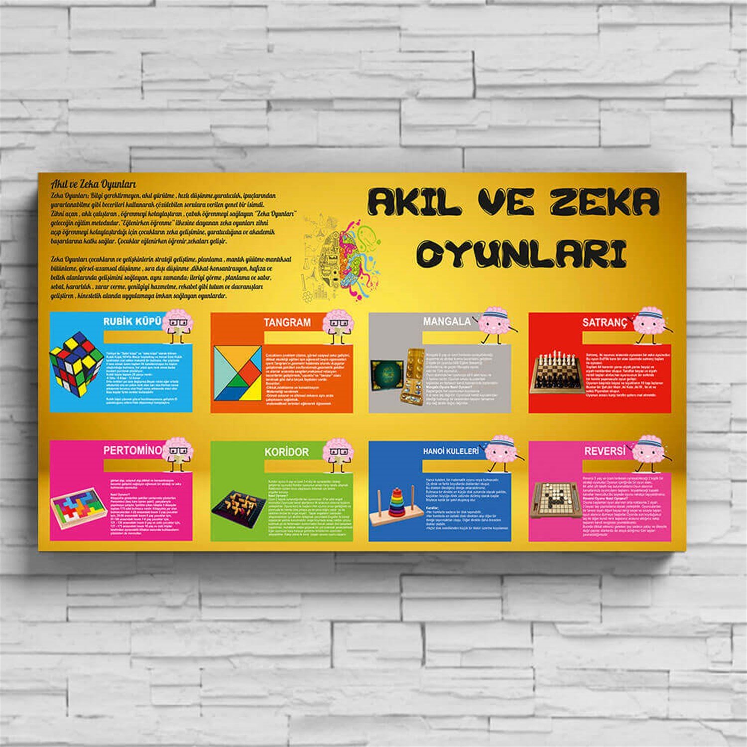 Akıl ve Zeka Oyunları Posteri