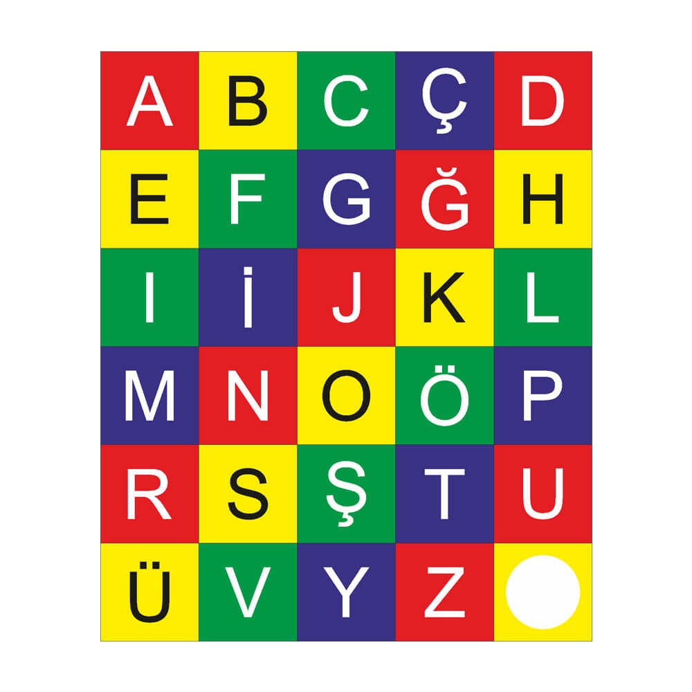 Alfabe Zemin Görseli