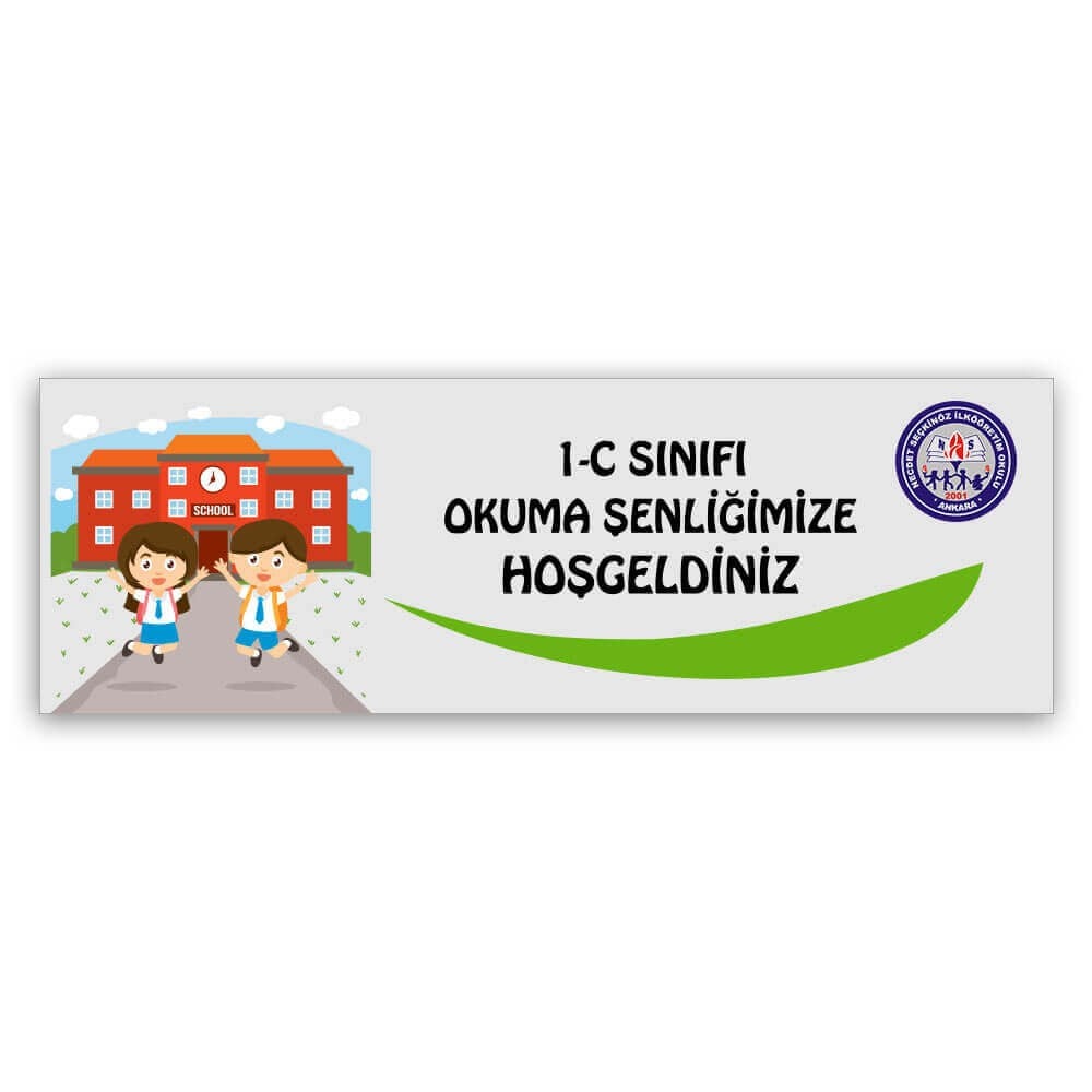 Artık Okuyorum Branda Afiş 2