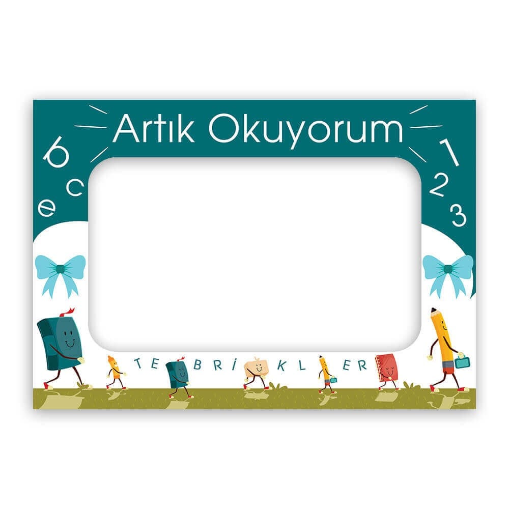 Artık Okuyorum Hatıra Çerçevesi - 02