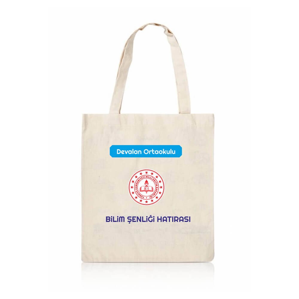 Bilim Fuarı Baskılı Bez Çanta