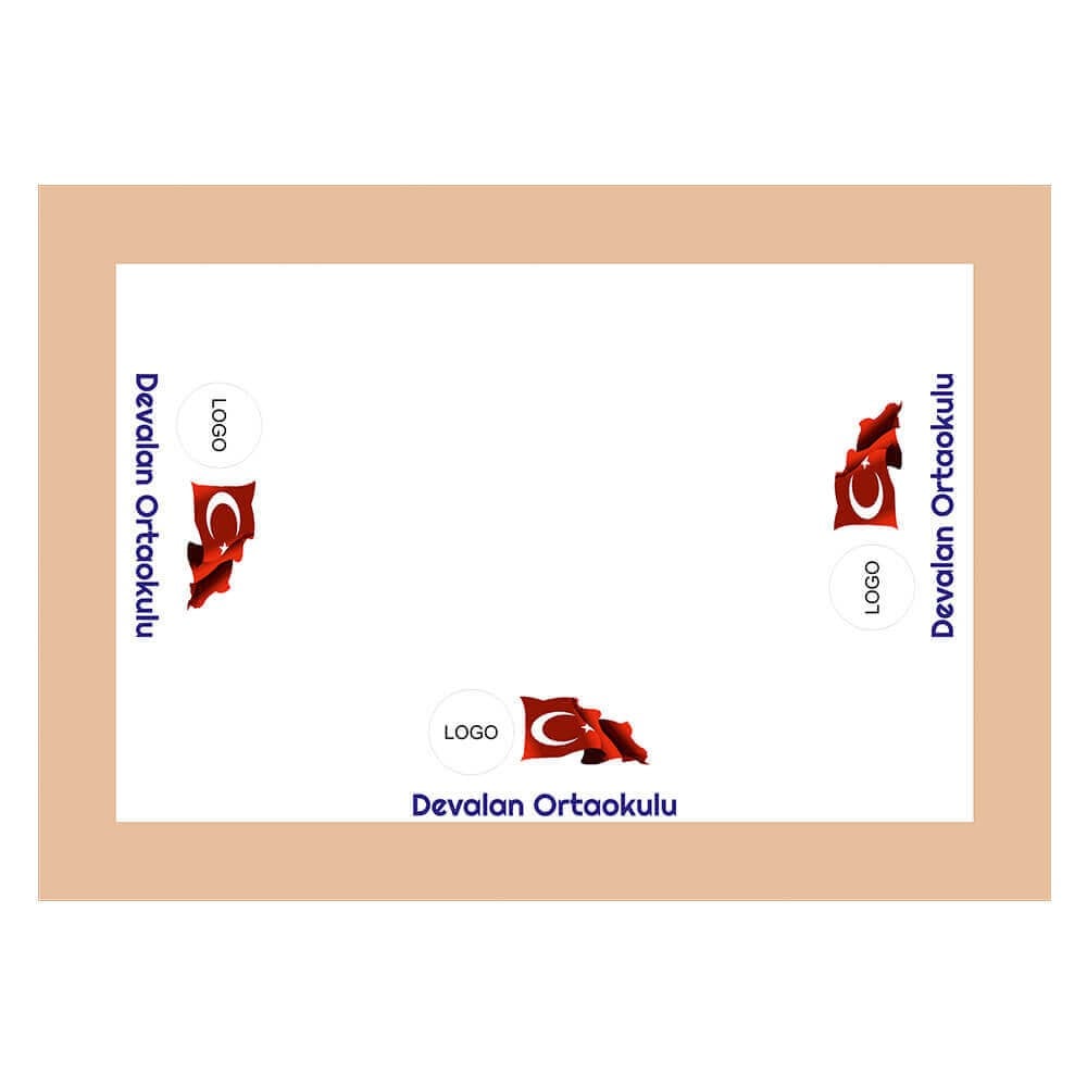 Bilim Fuarı Baskılı Masa Örtüsü (100x150)