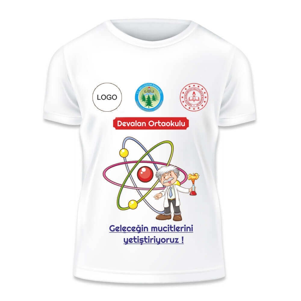 Bilim Fuarı Baskılı Tişört 12