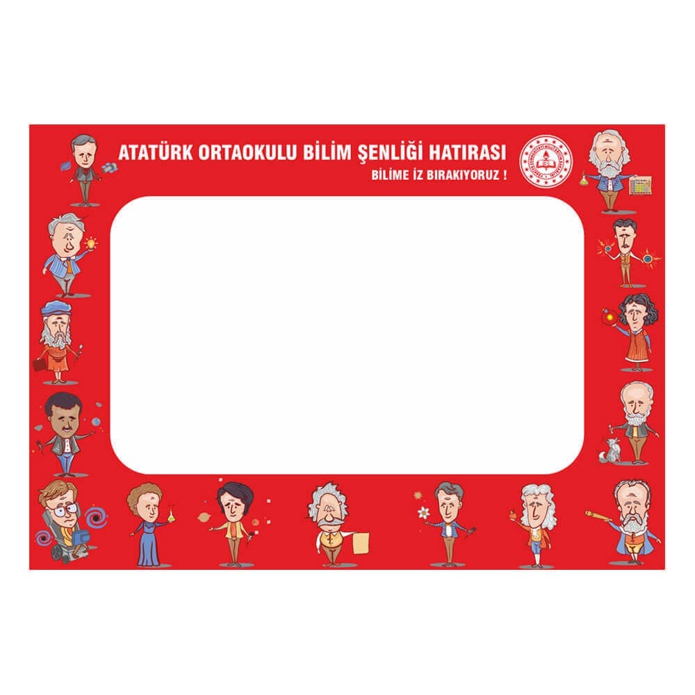 Bilim Fuarı Hatıra Çerçevesi