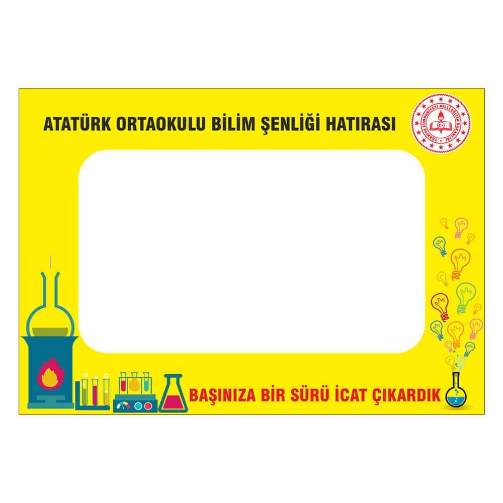 Bilim Fuarı Hatıra Çerçevesi